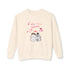 Meow Valentine's Day Unisex Lightweight Crewneck Sweatshirt