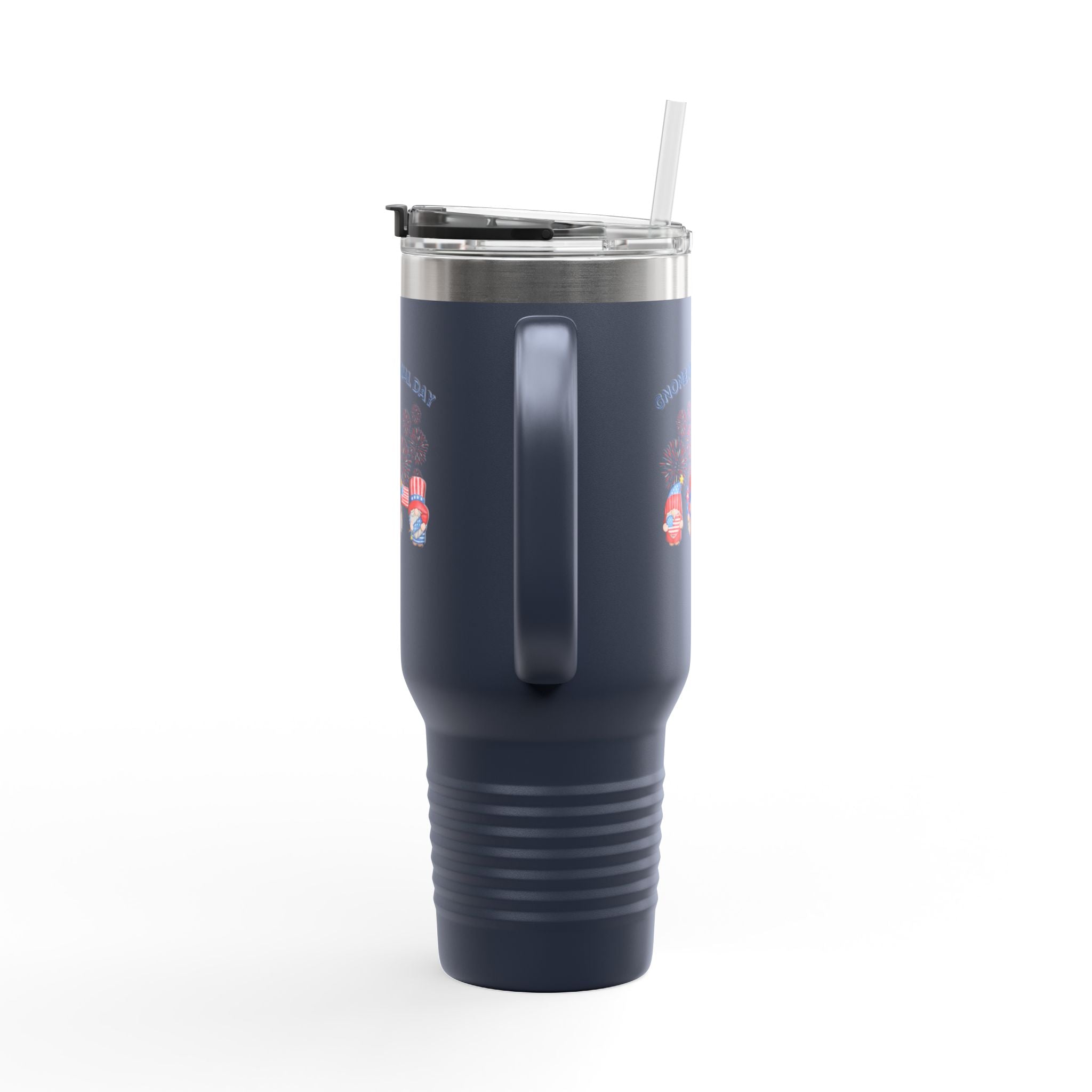 Gnome Memorial Day  Insulated Travel Mug, 40oz