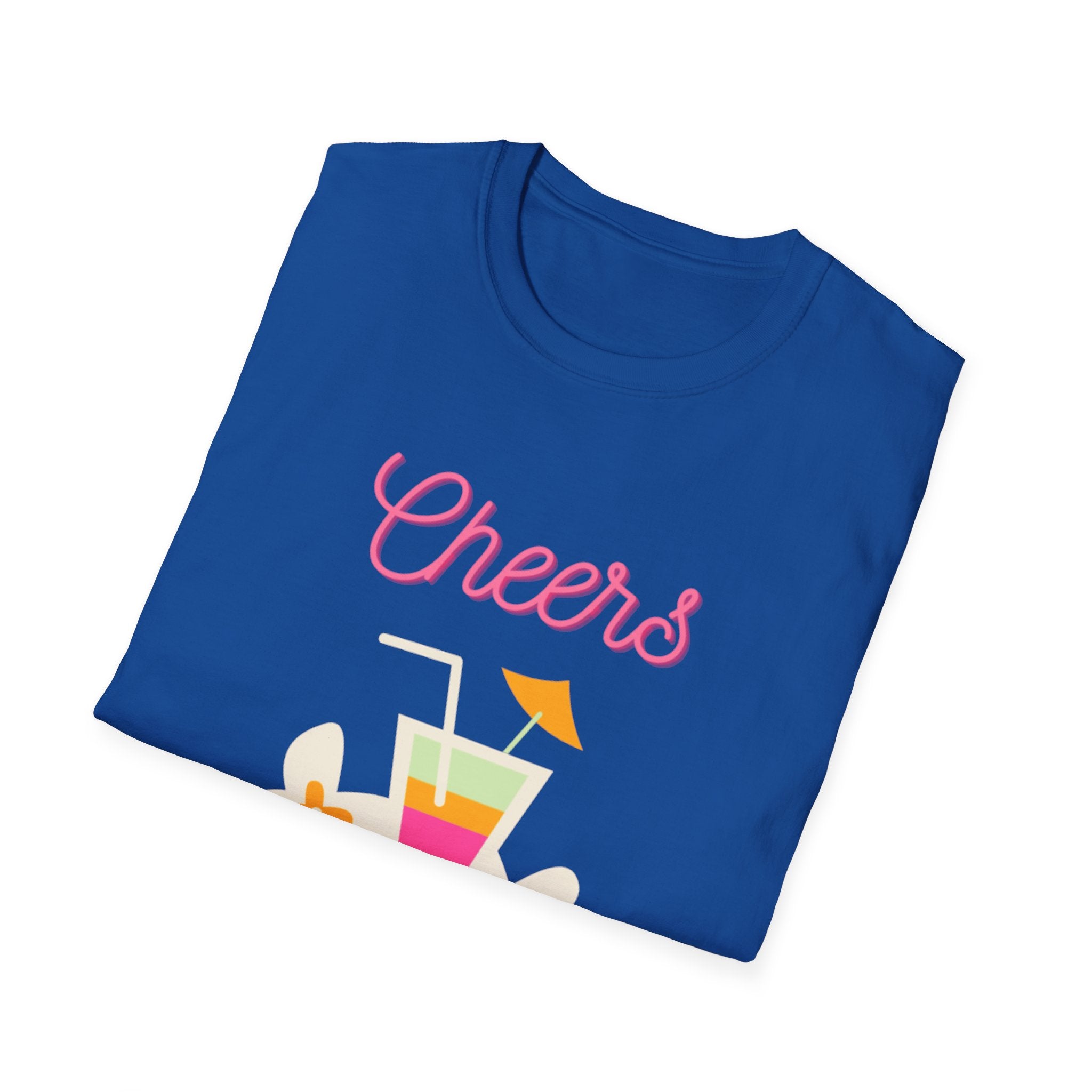 Cheers To Summer Unisex Softstyle T-Shirt