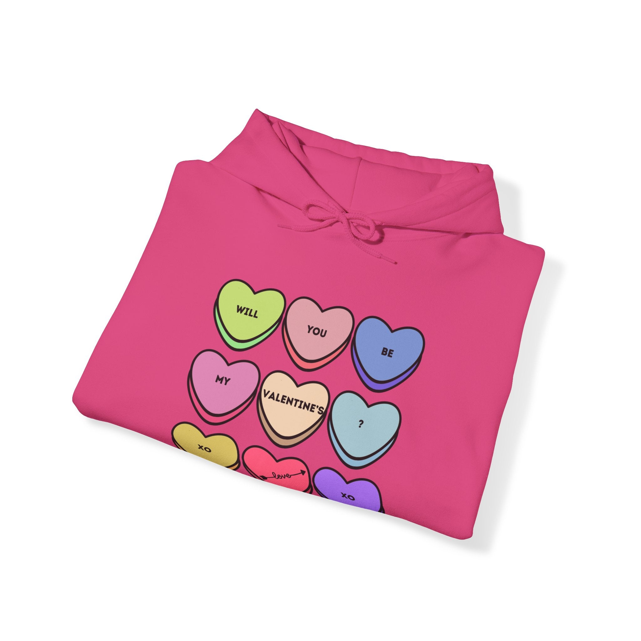 Will You Be My Valentine? Unisex Heavy Blend™ Hooded Sweatshirt