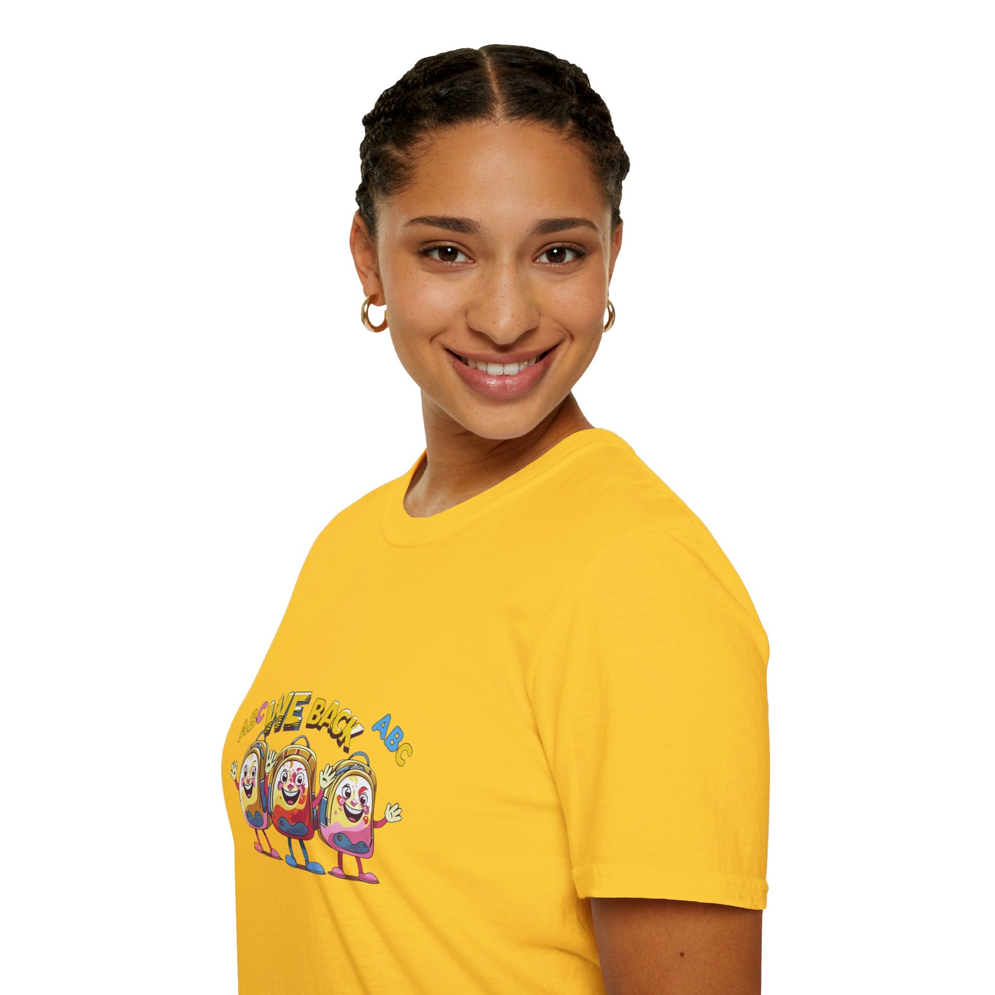 We Back Unisex Softstryle T-Shirt
