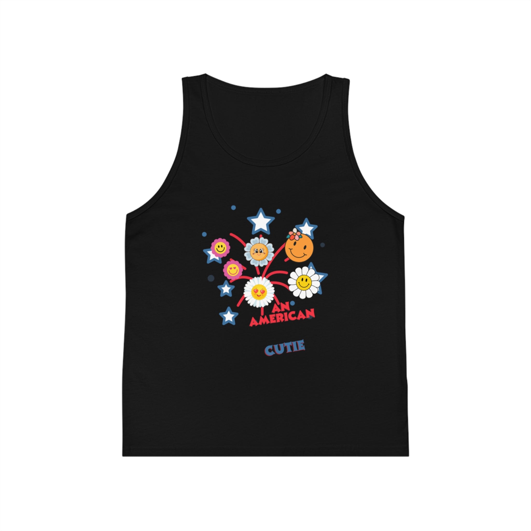 An American Cutie Kid's Jersey Tank Top