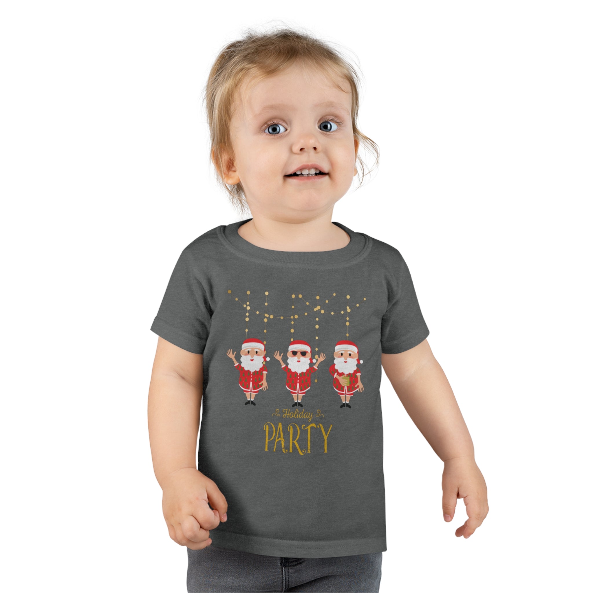 Santa's Holiday Party Toddler T-shirt
