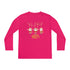 Santa's Holiday Party Youth Long Sleeve Competitor Tee