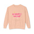 Mommy Hood Unisex Lightweight Crewneck Sweatshirt