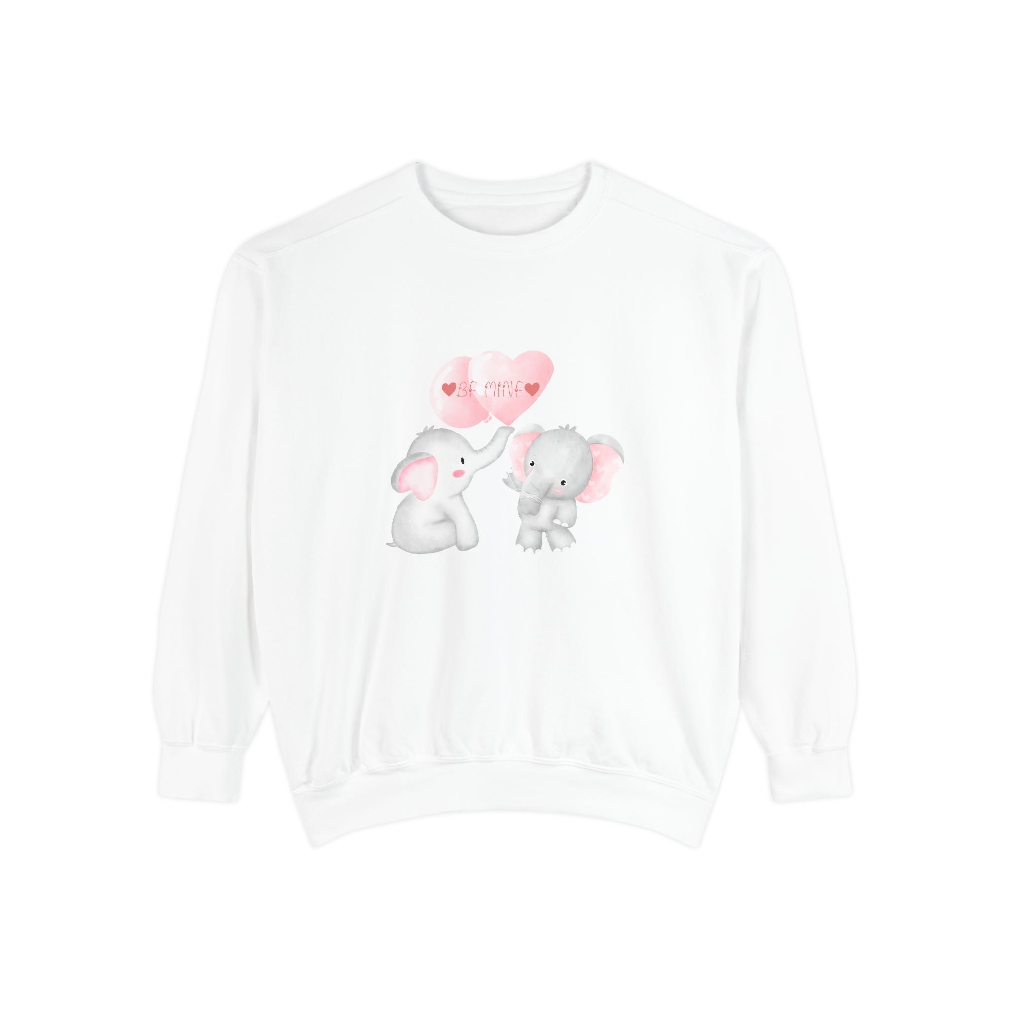 Be Mine Love Unisex Garment-Dyed Sweatshirt