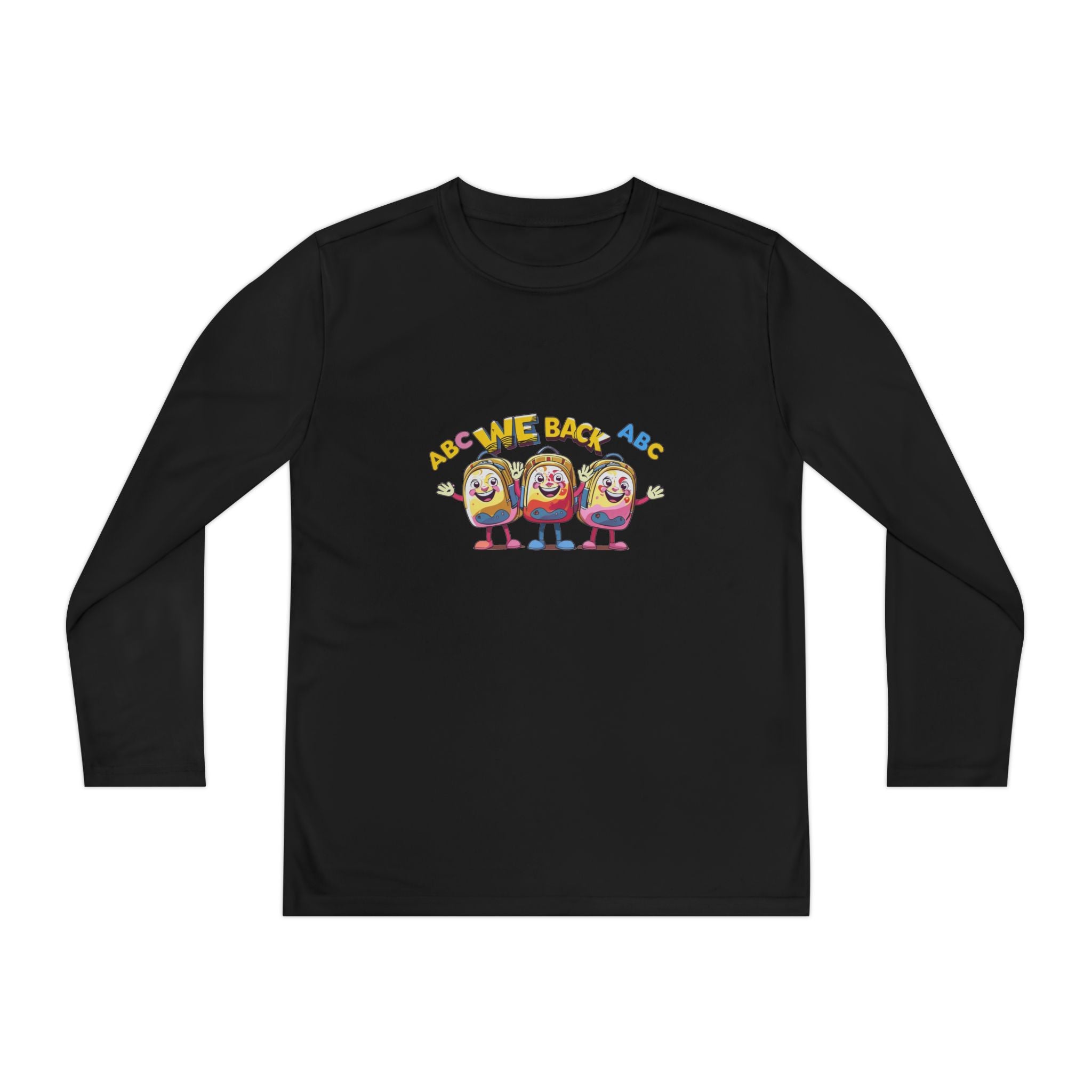 We Back Youth Long Sleeve Competitor Tee