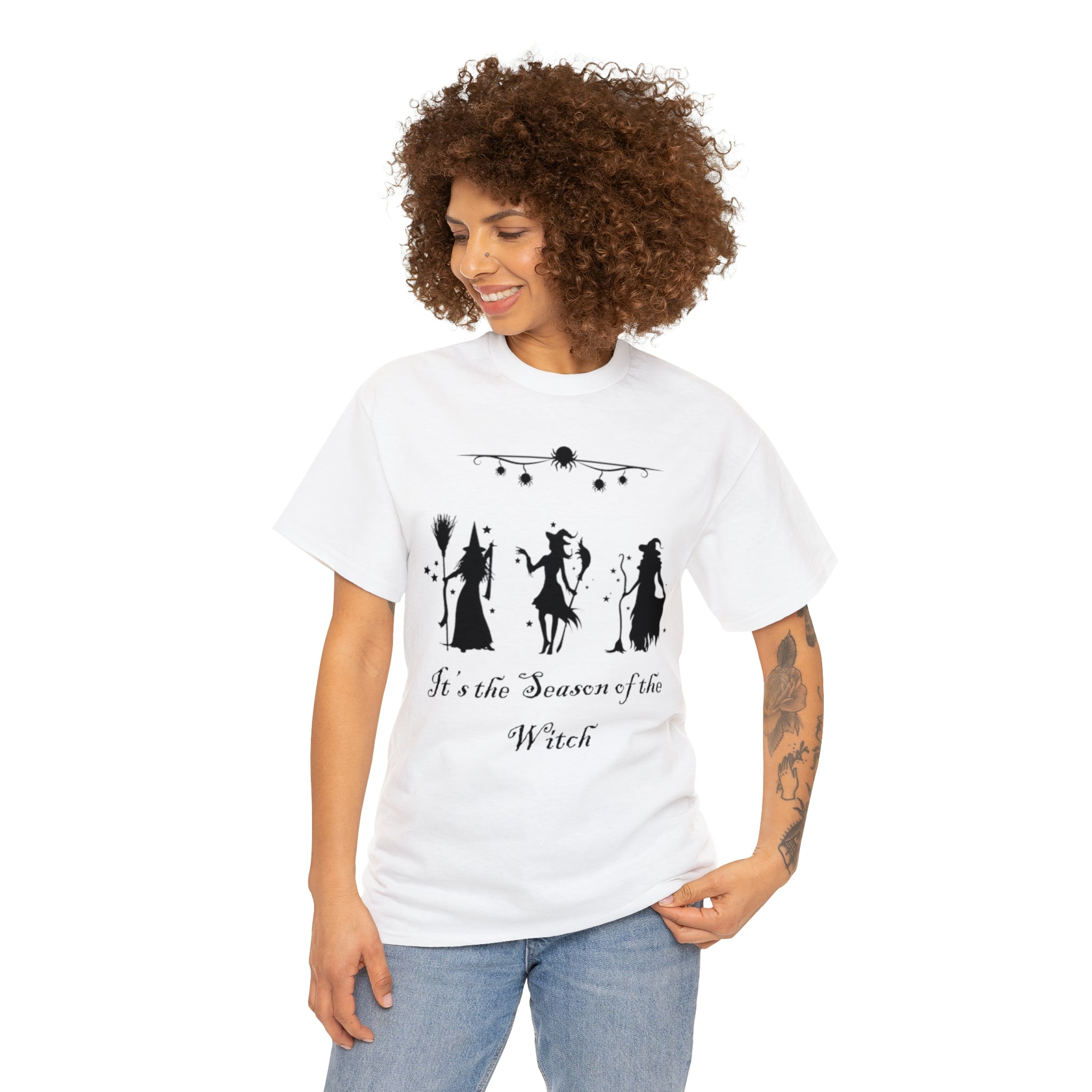 It's The Season of the Witch Unisex Heavy Cotton Tee