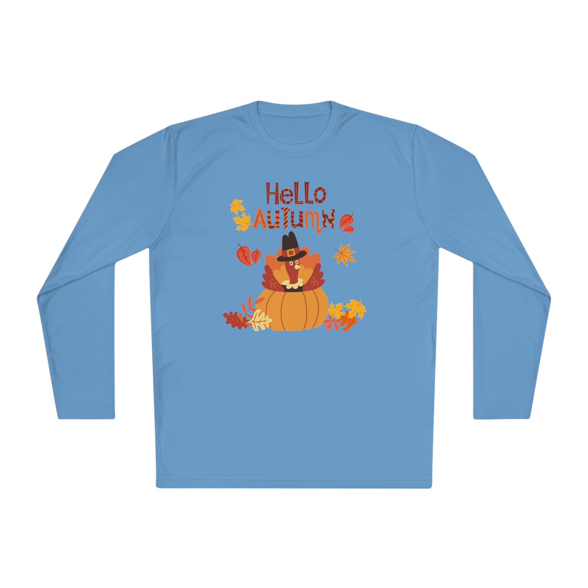 Hello Autumn Unisex Lightweight Long Sleeve Tee