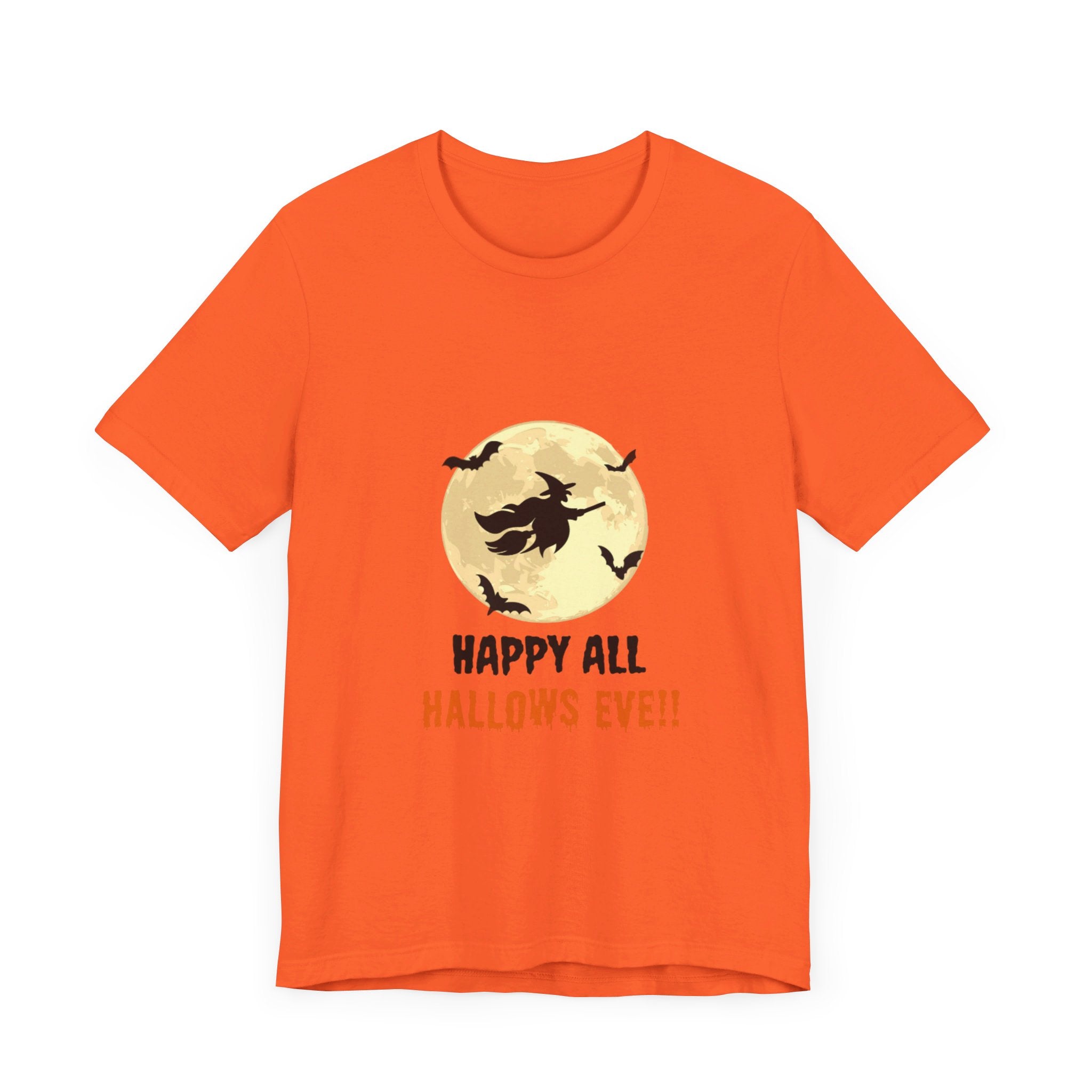 Happy All Hallows Eve Unisex Jersey Short Sleeve Tee