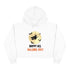 Happy All Hallows Eve Crop Hoodie
