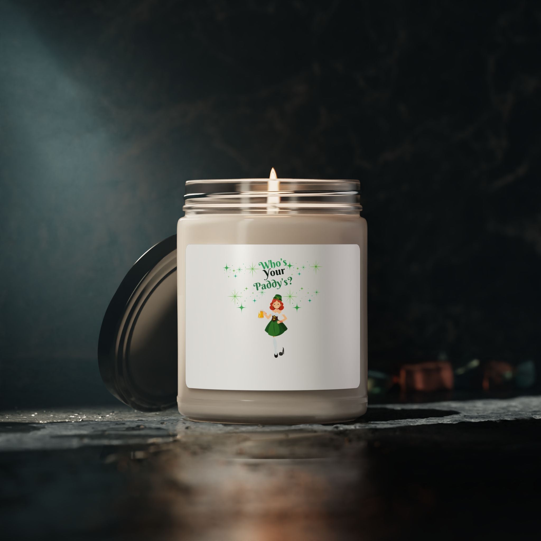 Who's Your Paddy's? Scented Soy Candle