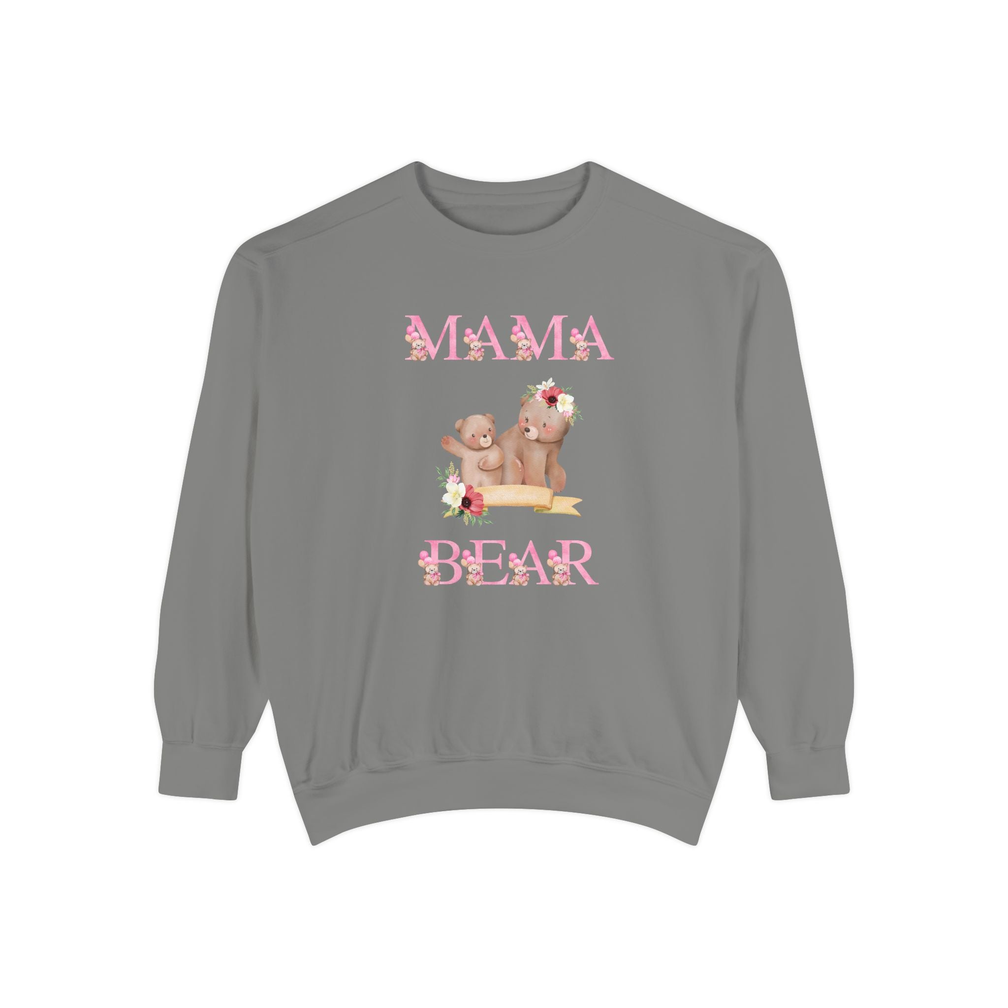 Mama Bear Unisex Garment-Dyed Sweatshirt