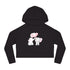 Be Mine Love Women’s Cropped Hooded Sweatshirt