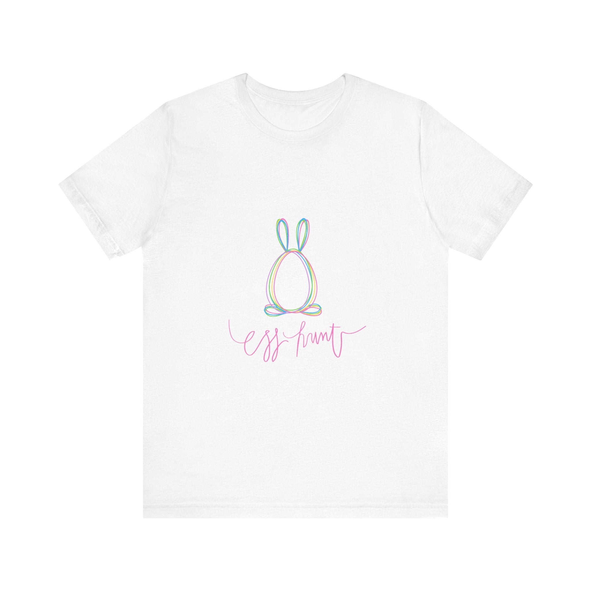 Egg Hunt Unisex Jersey Short Sleeve Tee