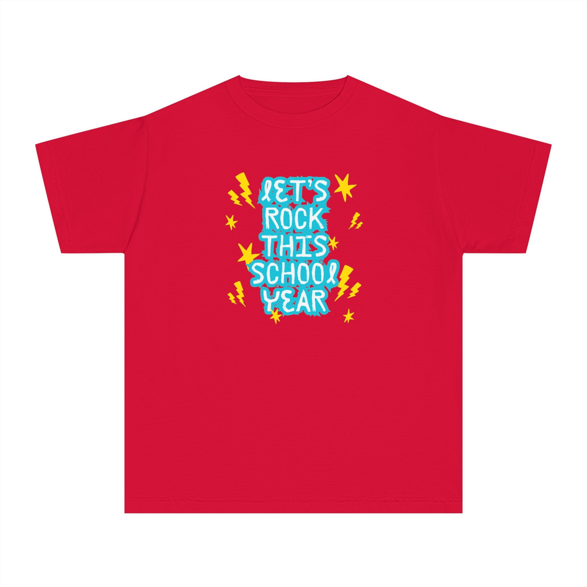 Let's Rock This School Year Youth Midweight Tee