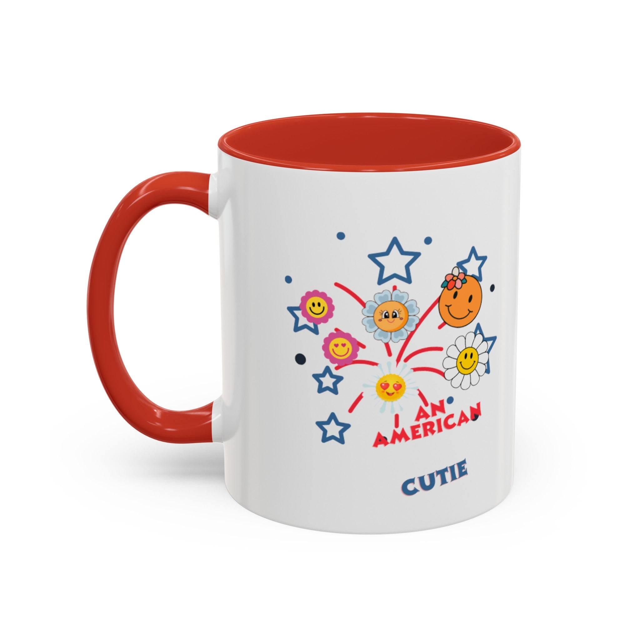 An American Cutie Accent Coffee Mug (11, 15oz)