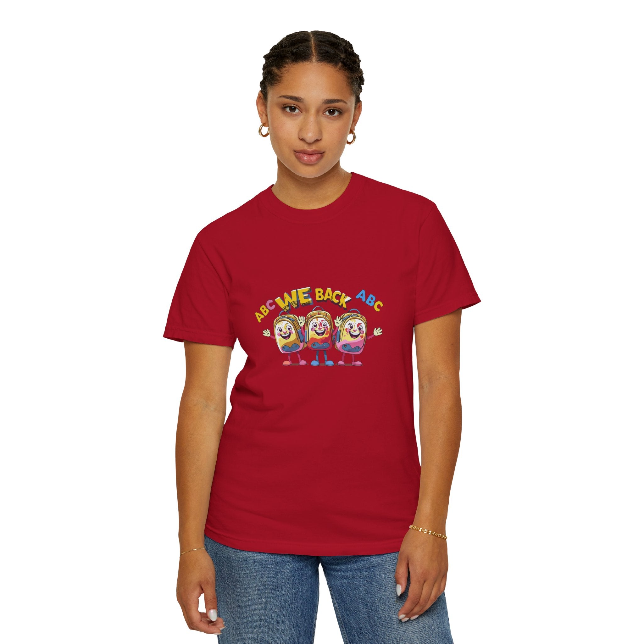 We Back Unisex Garment-Dyed T-shirt