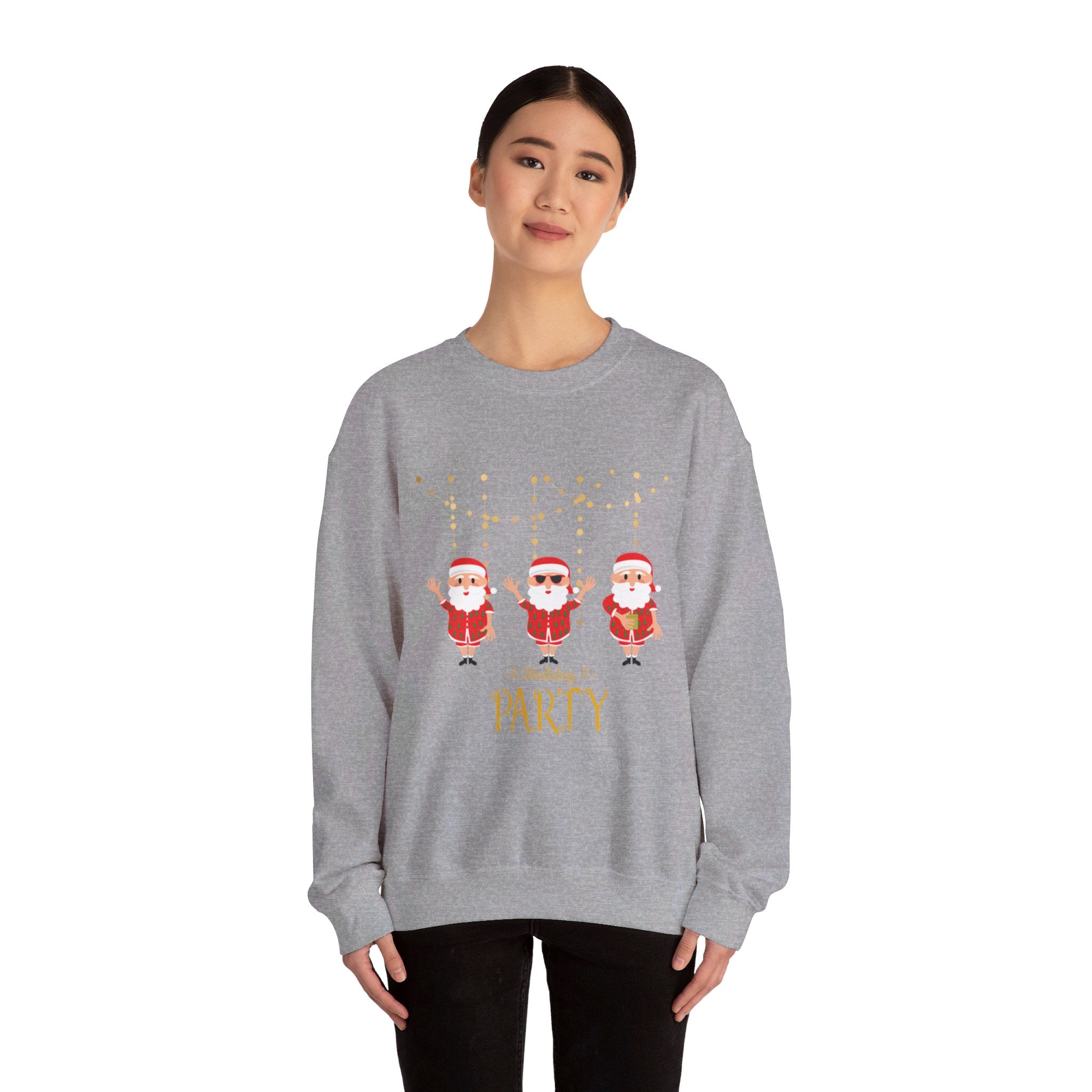 Santa's Holiday Party Unisex Heavy Blend™ Crewneck Sweatshirt