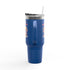 Happy 4th of July Teddy Bear Couple Insulated Travel Mug, 40oz