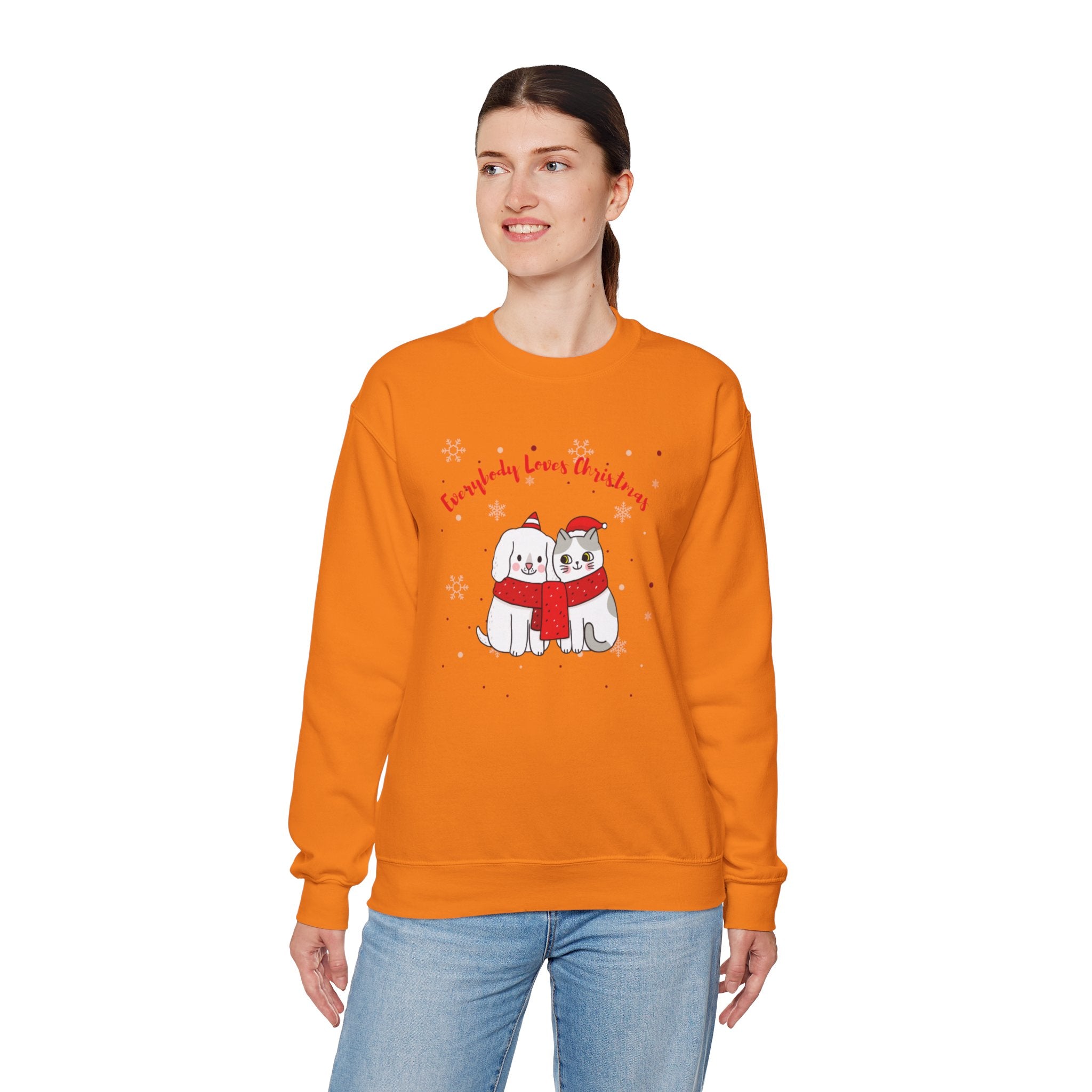 Everybody Loves Christmas Unisex Heavy Blend™ Crewneck Sweatshirt