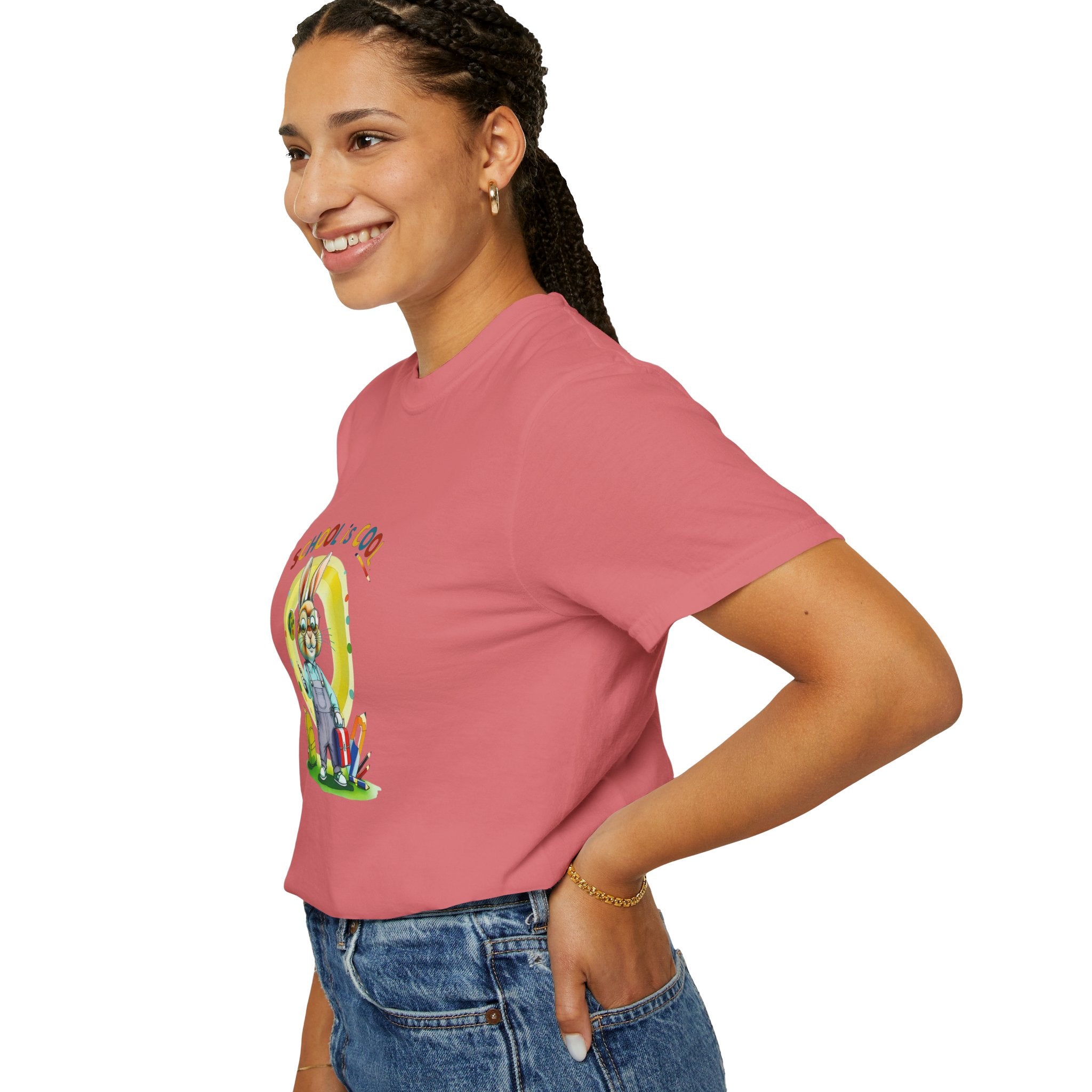 School is Cool Unisex Garment-Dyed Tee