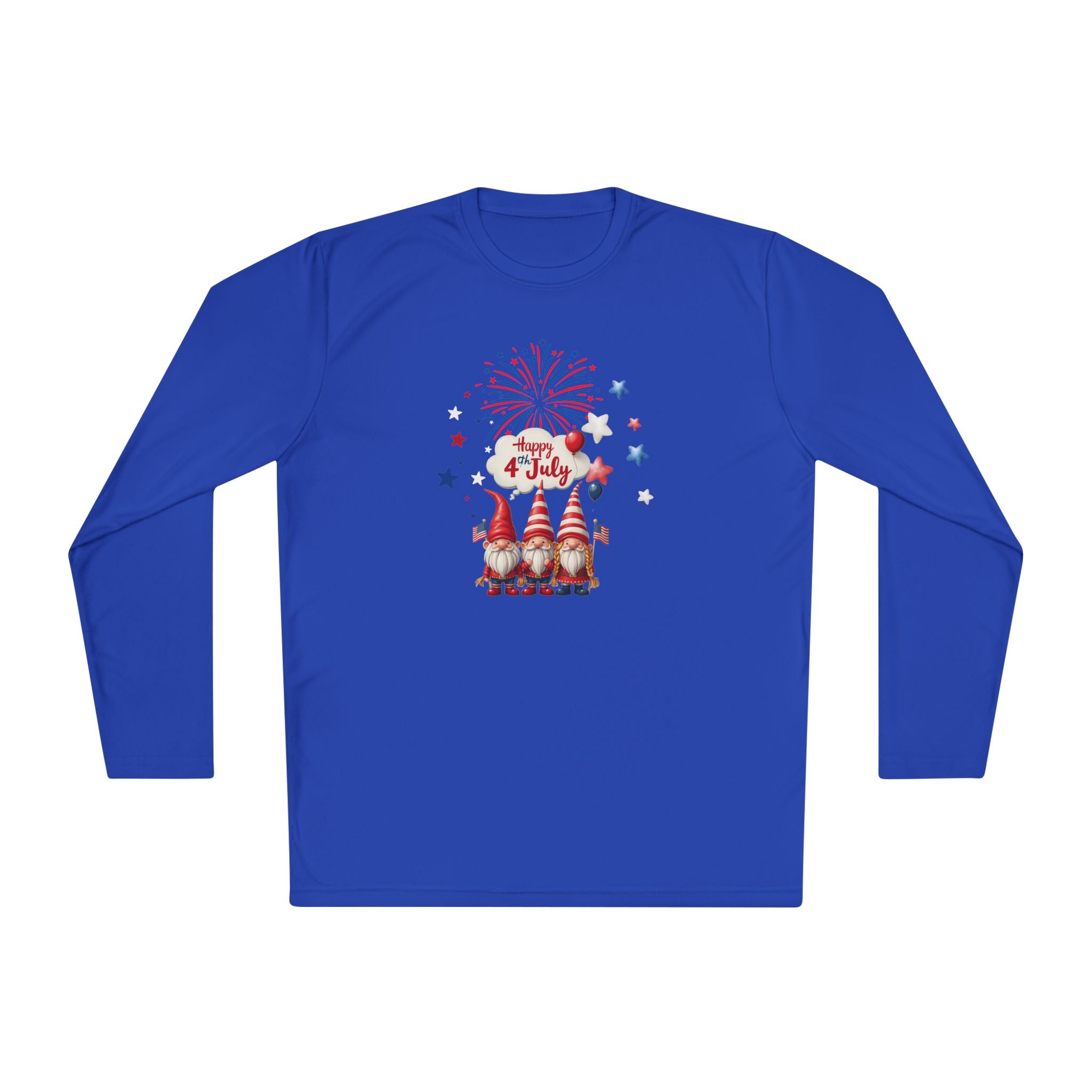 Gnome July 4th  Long Sleeve Tee