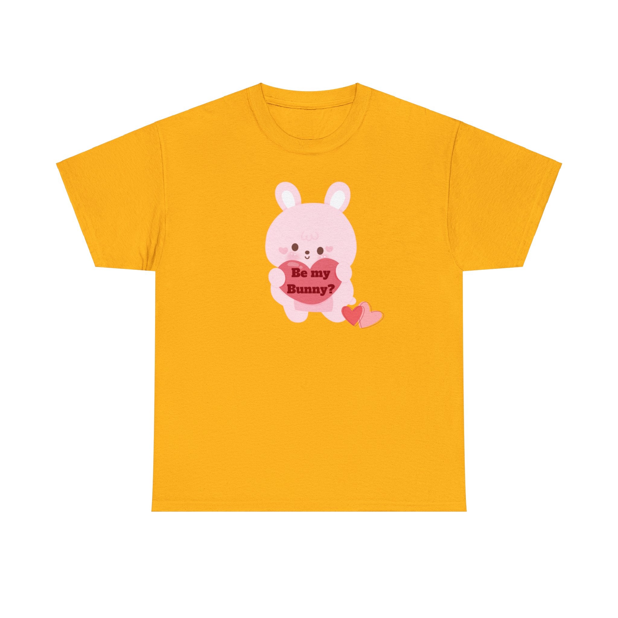V-Day Bunny Unisex Heavy Cotton Tee
