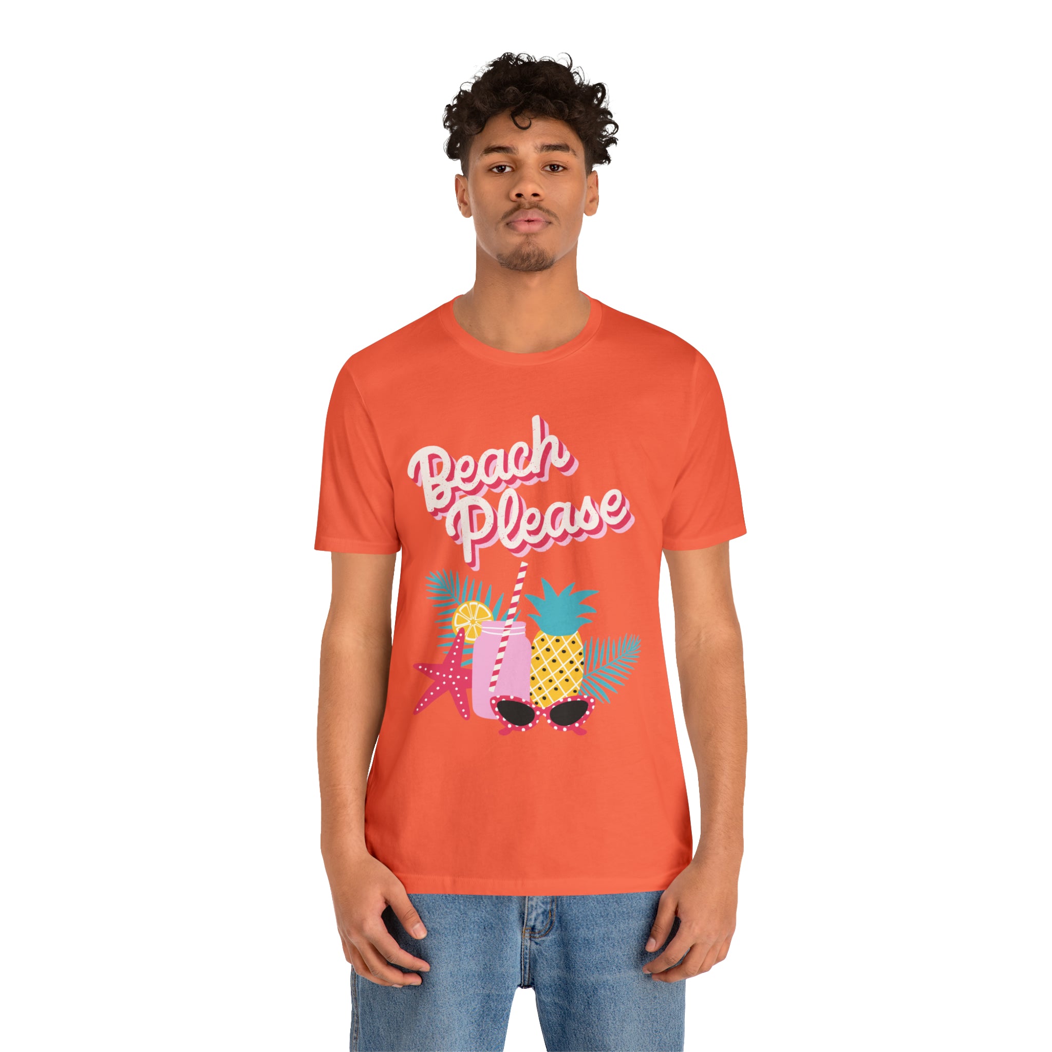 Beach Please Unisex Jersey Short Sleeve Tee