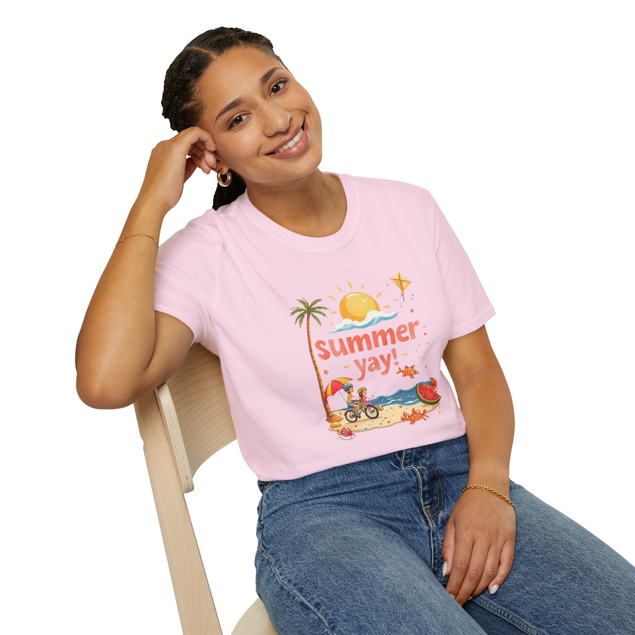 Summer Yay! T-Shirt - Unisex Softstyle Tee