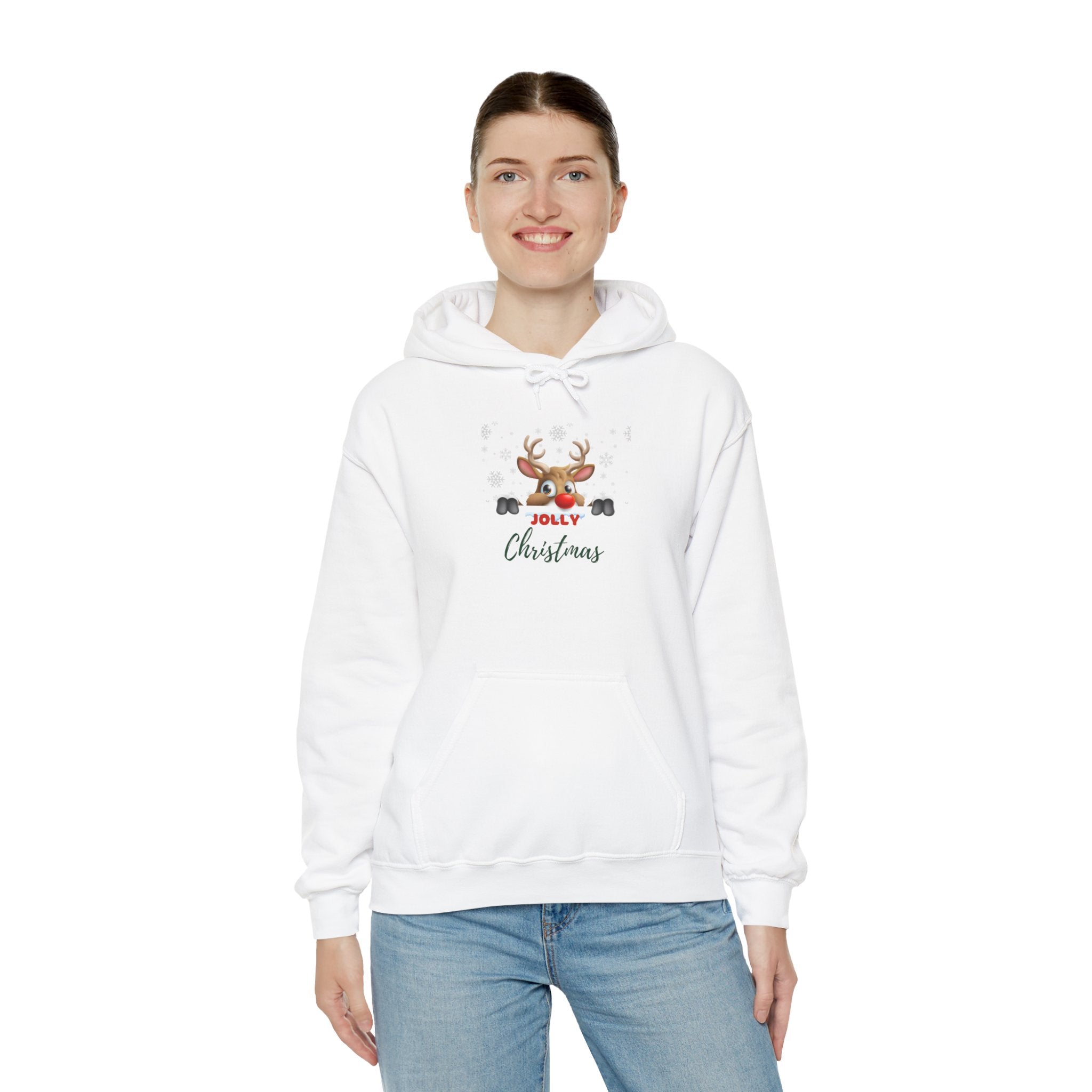 Jolly Christmas Unisex Heavy Blend™ Hooded Sweatshirt