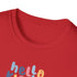 Hello Kindergarten Unisex Softstyle T-Shirt