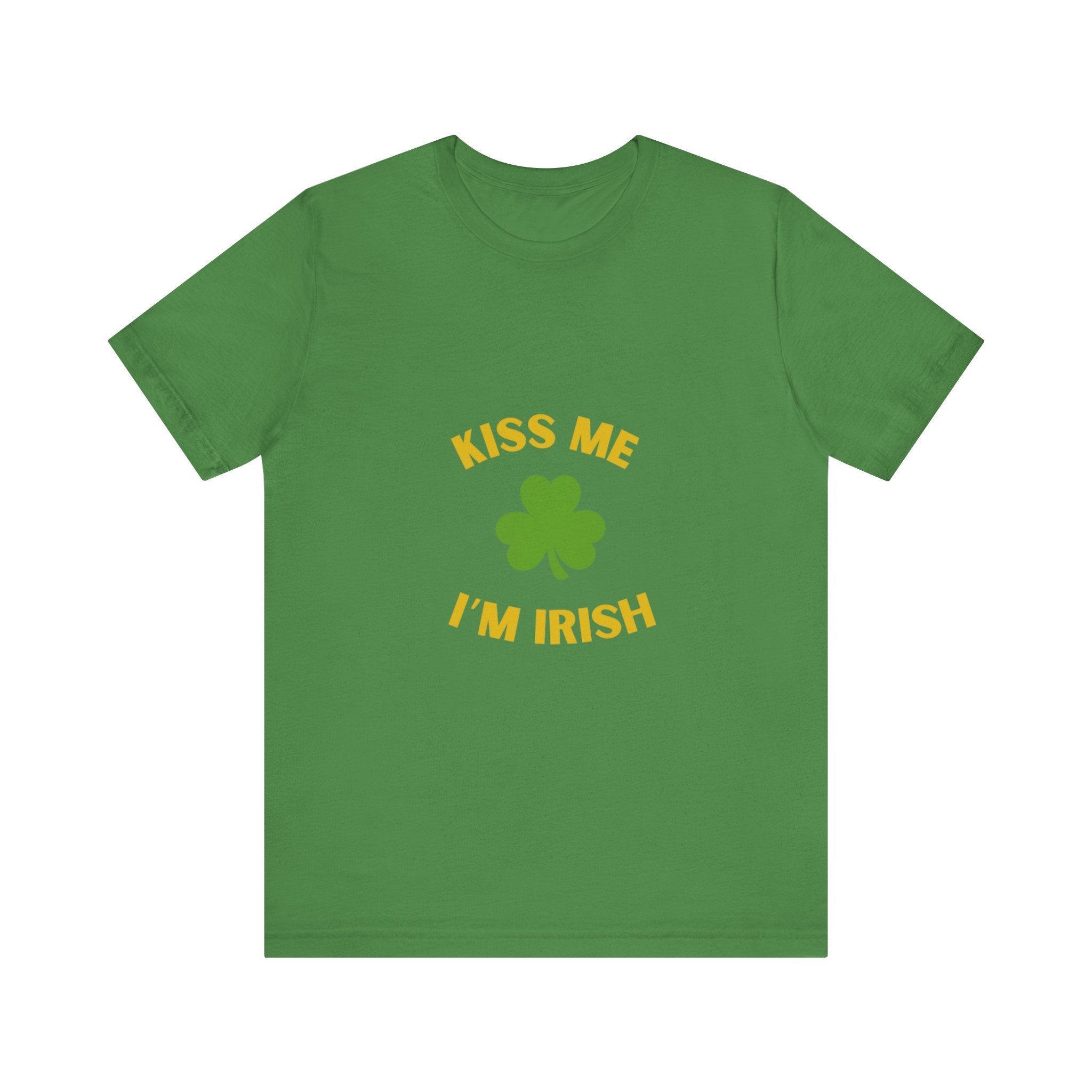 Kiss Me I'm Irish Unisex Jersey Short Sleeve Tee
