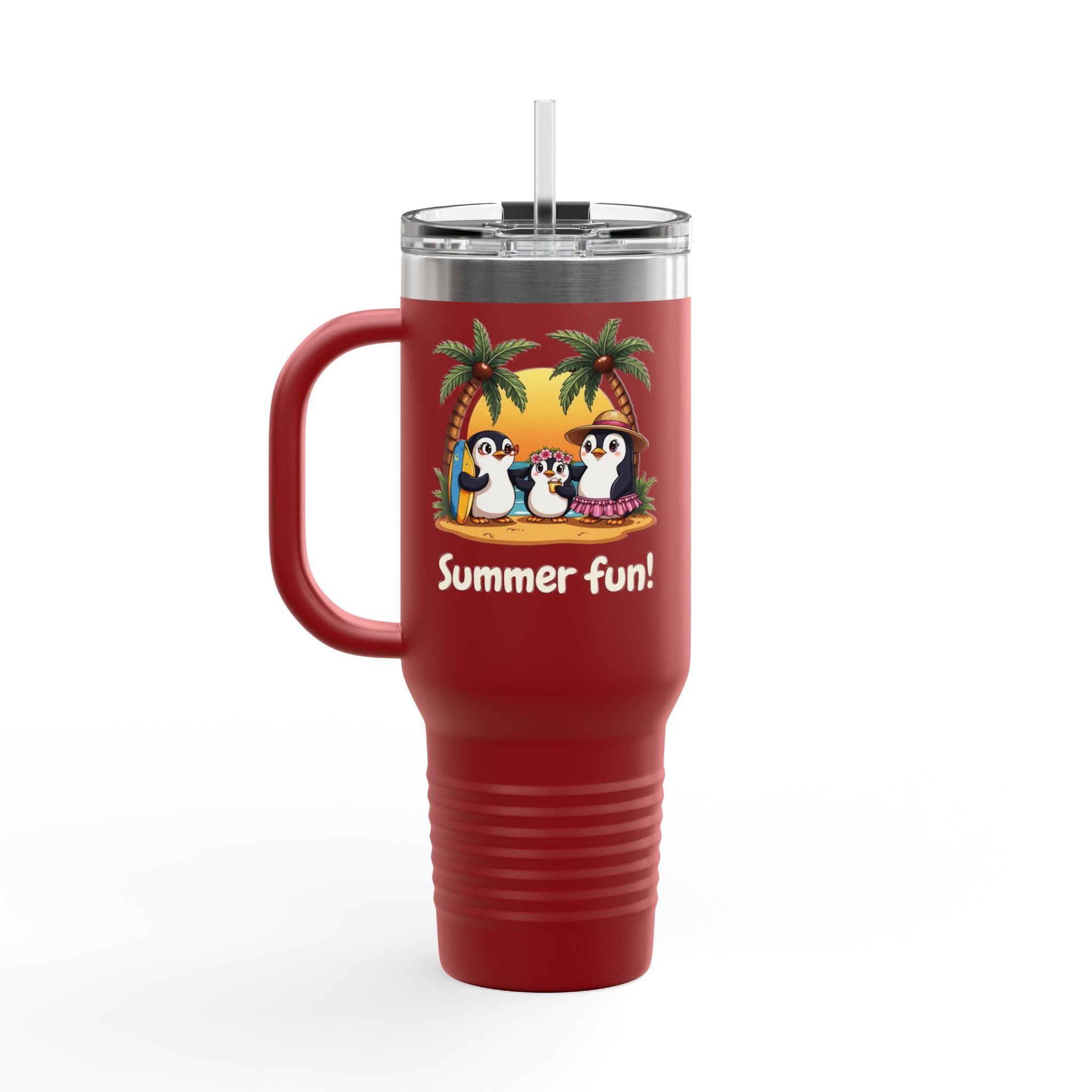 Summer Fun Insulated Travel Mug