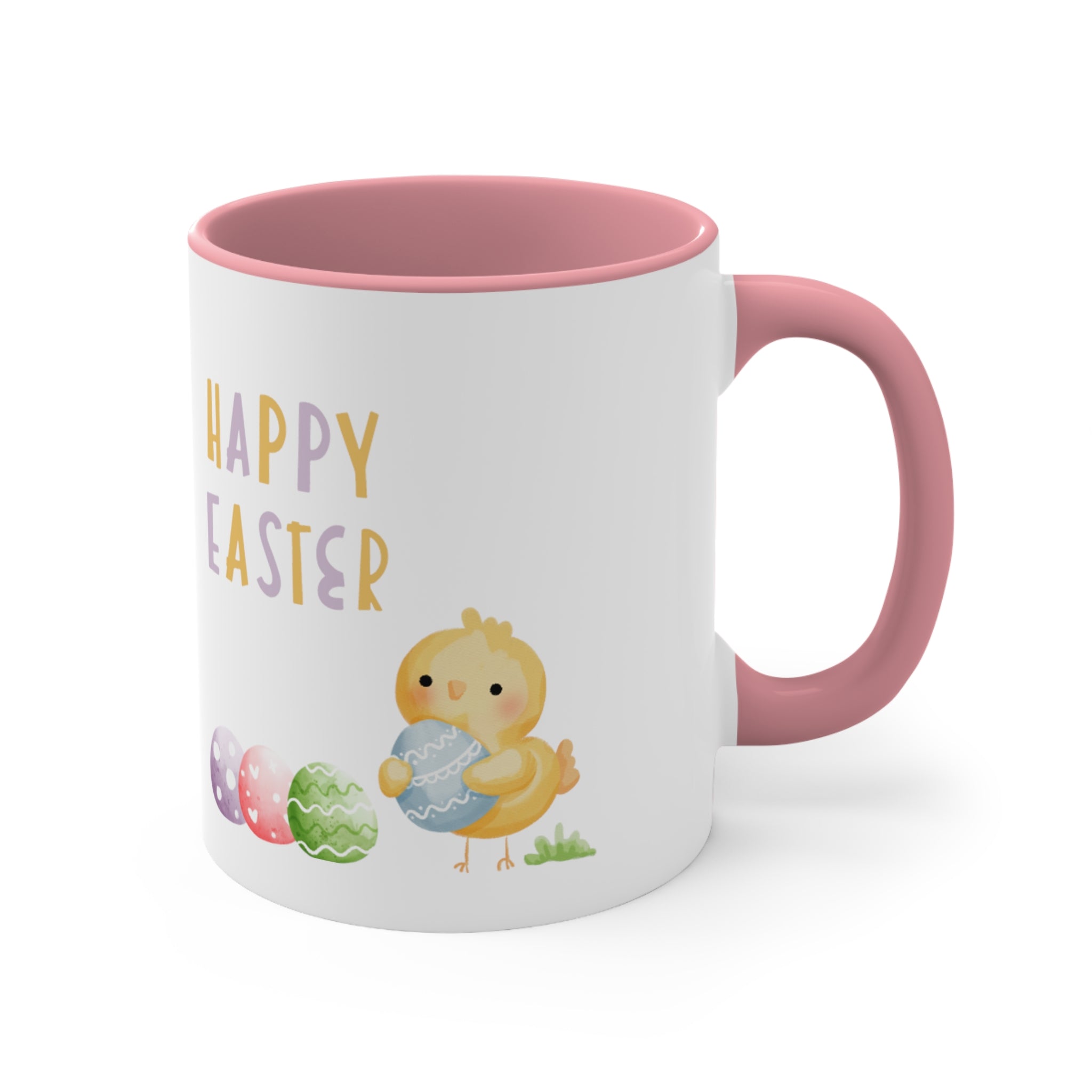 Wishing You A Happy Easter Accent Coffee Mug, 11oz