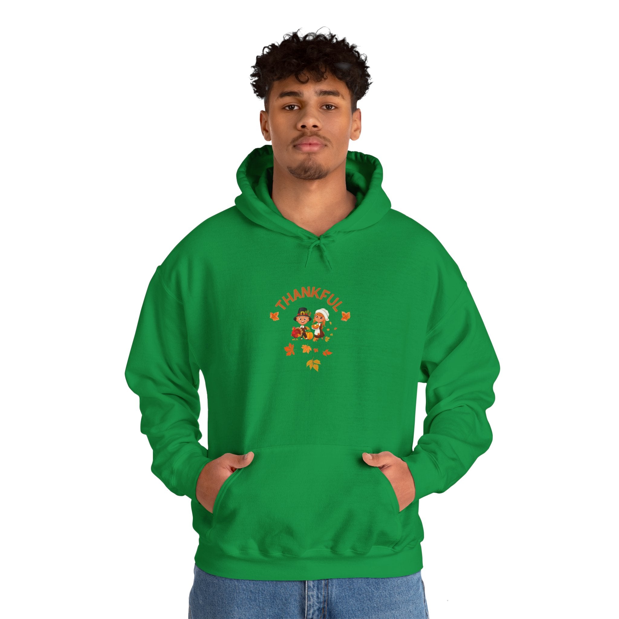 Pilgrims Turkey Day Unisex Heavy Blend™ Hooded Sweatshirt