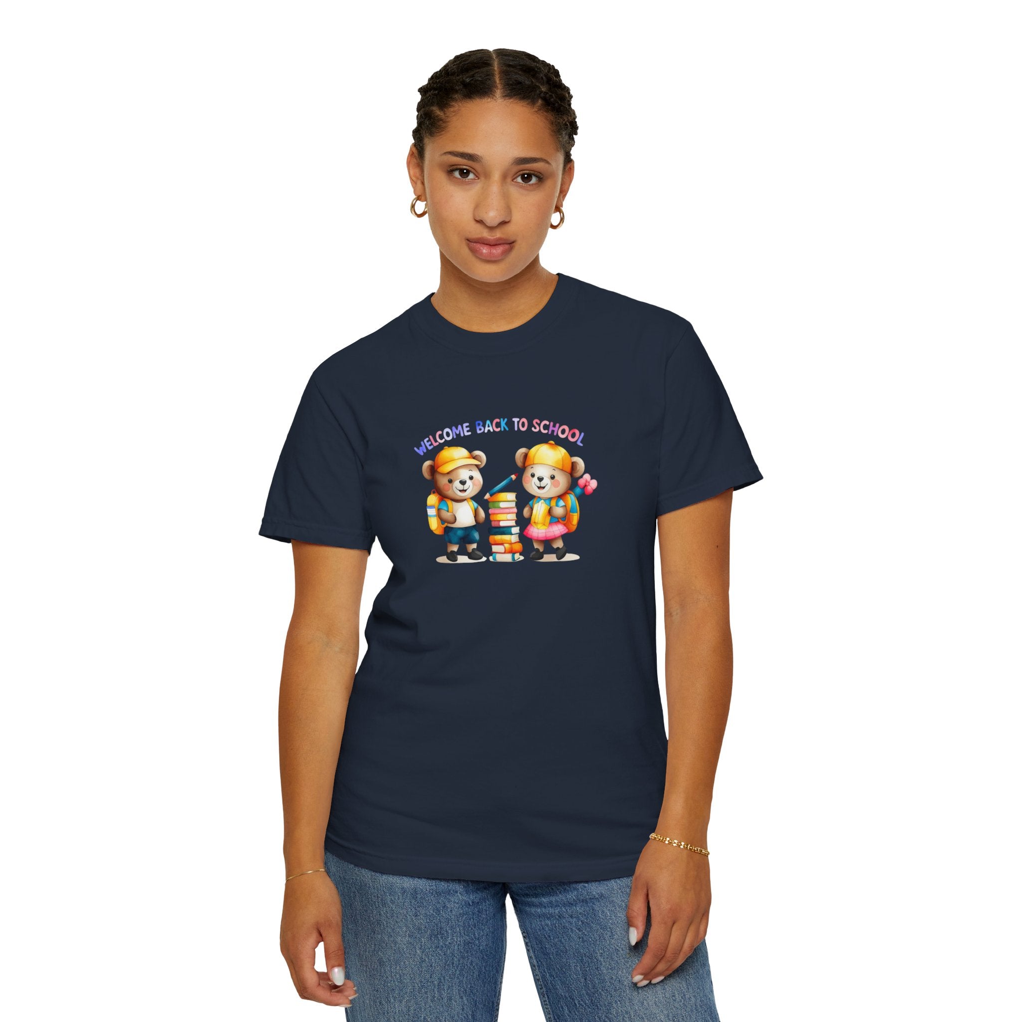 Welcome Back to School Unisex Garment-Dyed T-Shirt