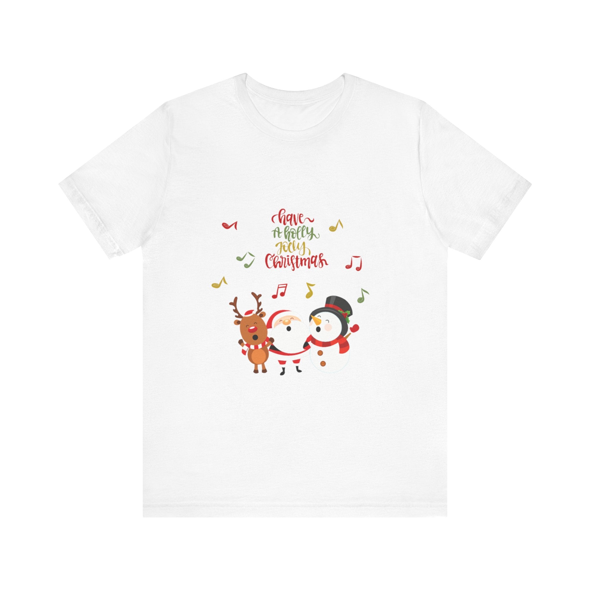 Have A Holly Jolly Christmas Unisex Jersey Short Sleeve Tee
