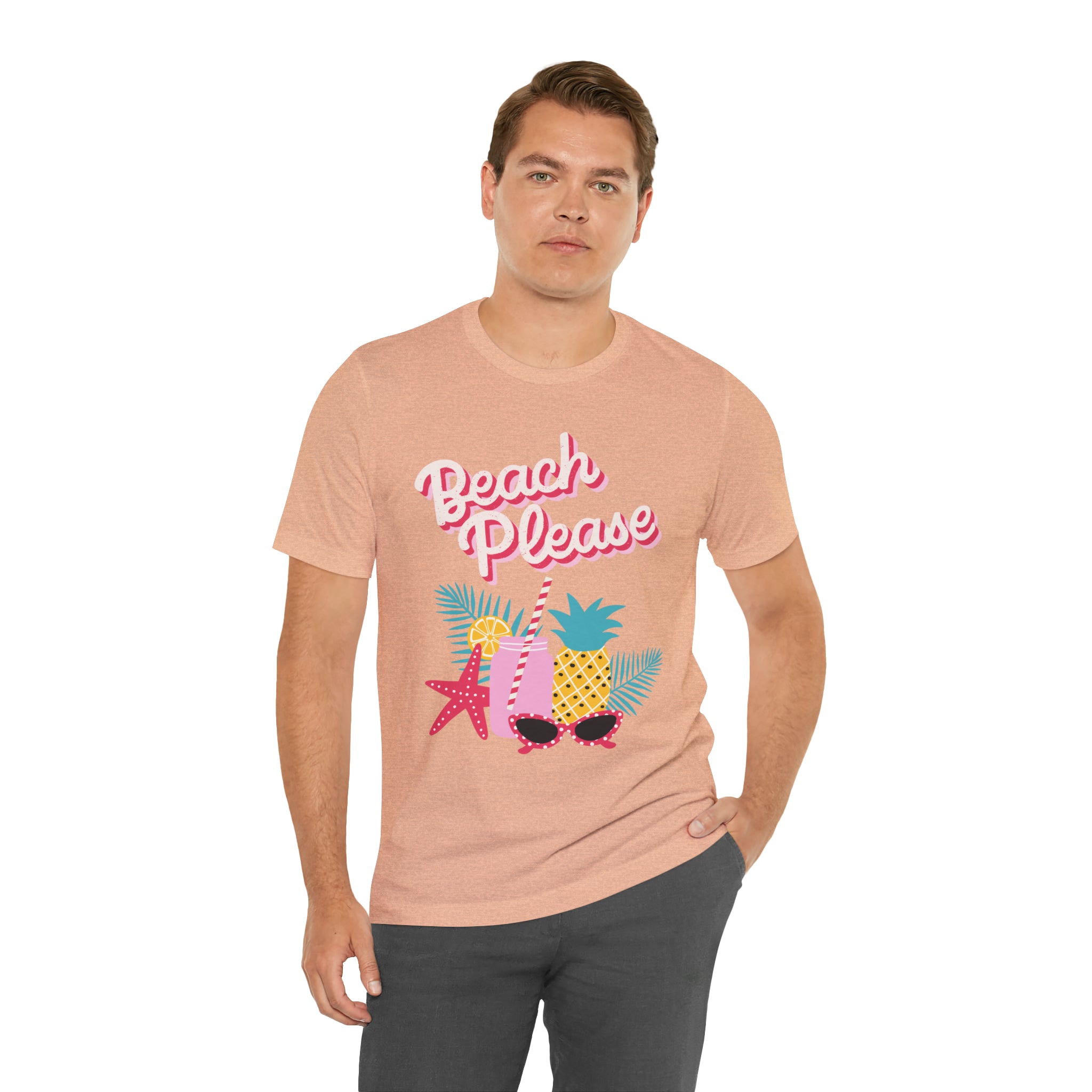 Beach Please Unisex Jersey Short Sleeve Tee