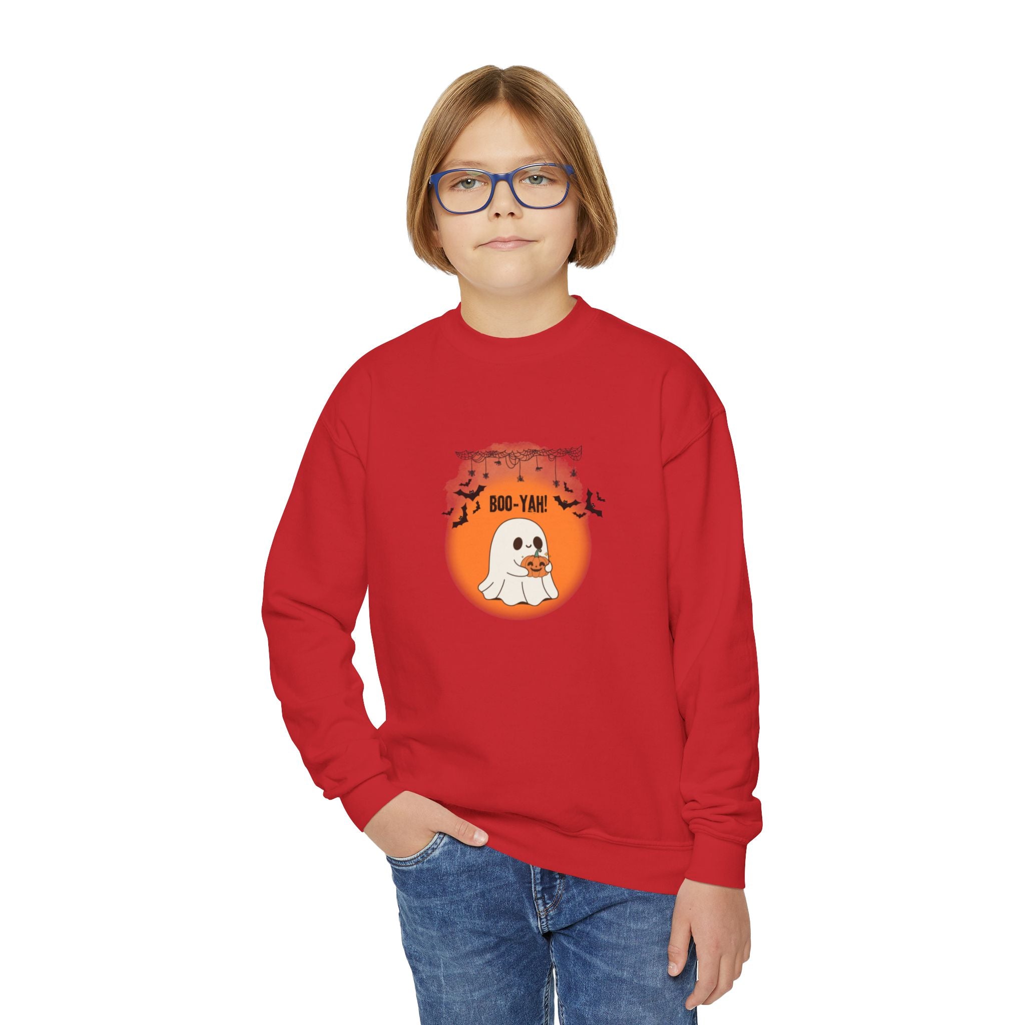 Boo-Yah! Youth Crewneck Sweatshirt