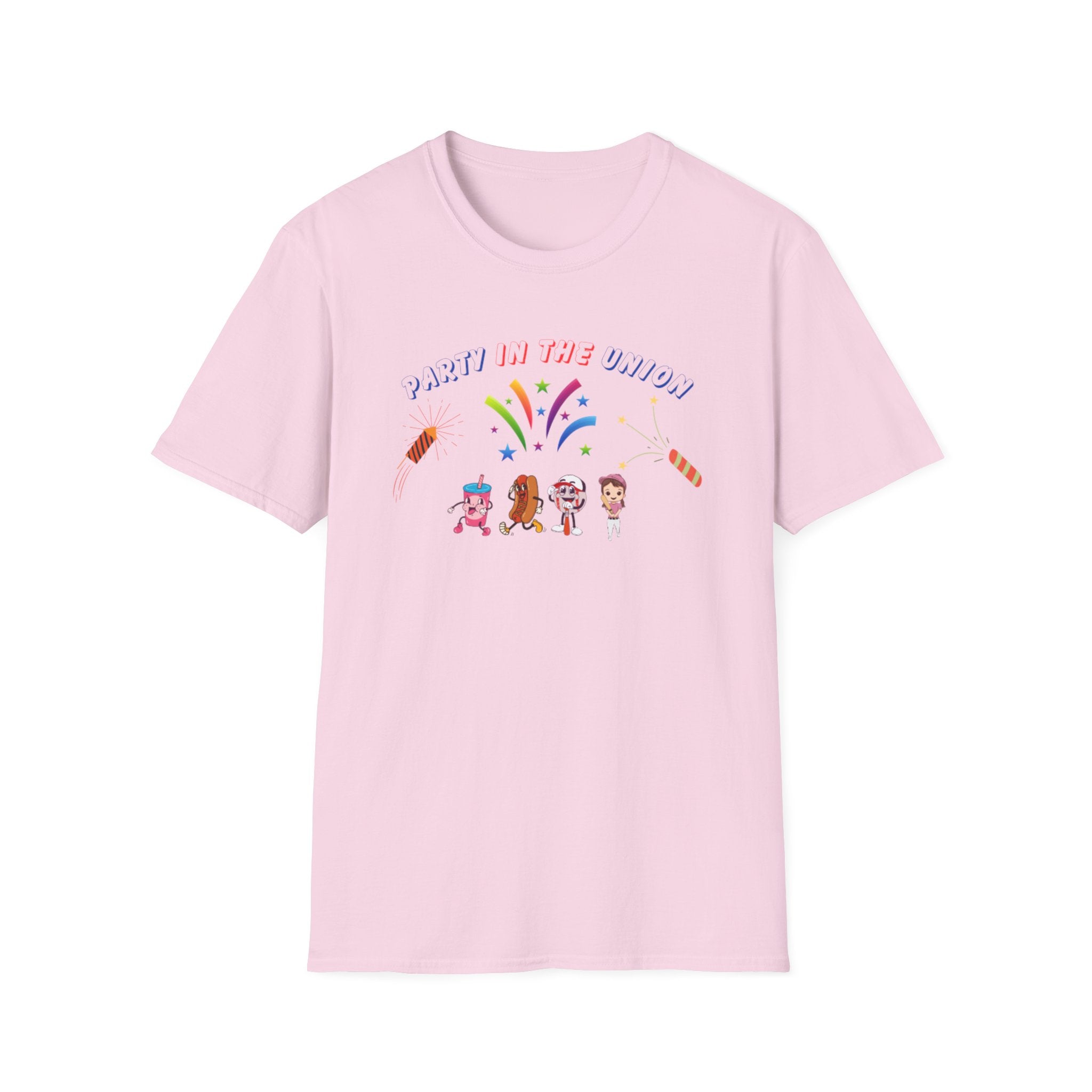 Party In The Union Unisex Softstyle T-Shirt