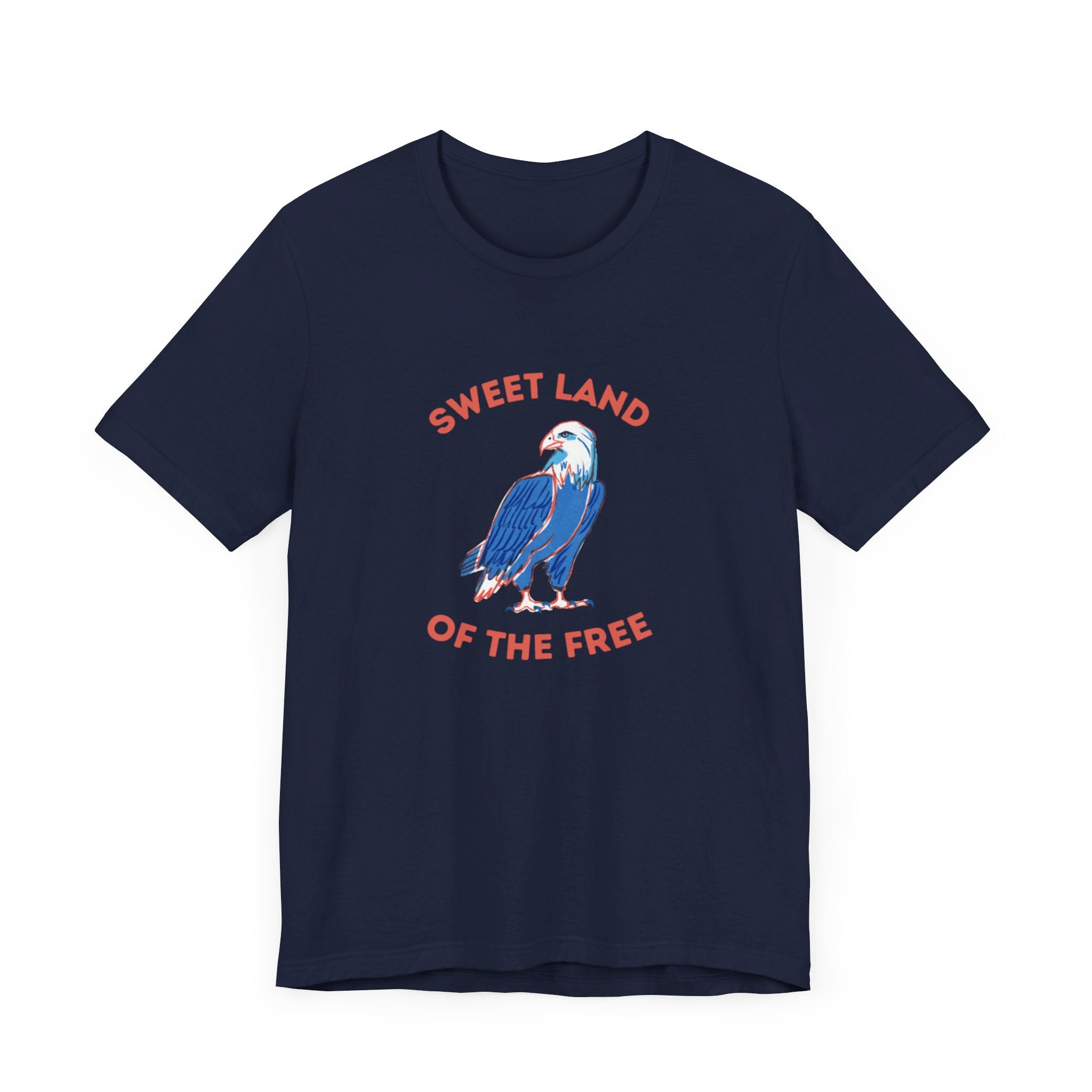 Sweet Land Of The Free Unisex Jersey Short Sleeve Tee