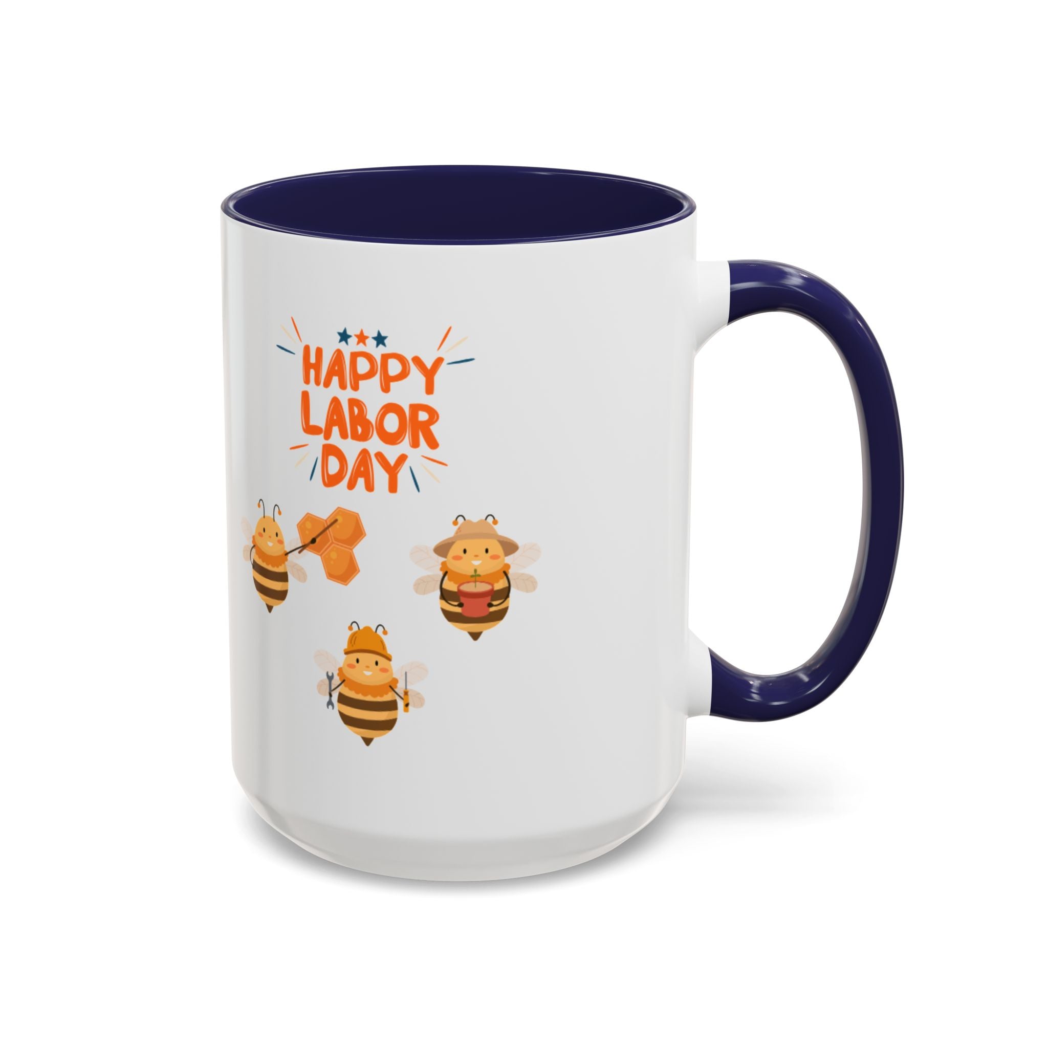 Bee Labor Day Accent Coffee Mug (11, 15oz)