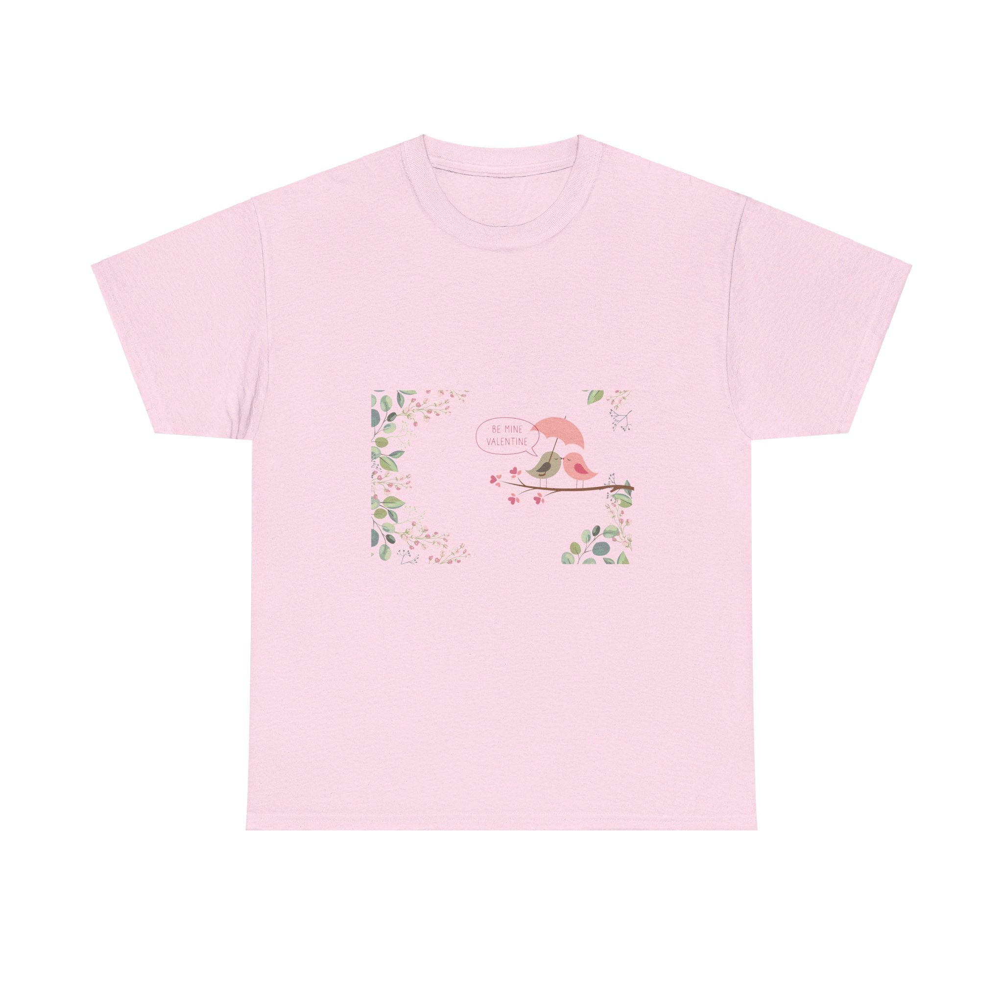 Happy Valentine's Day Lovers Unisex Heavy Cotton Tee