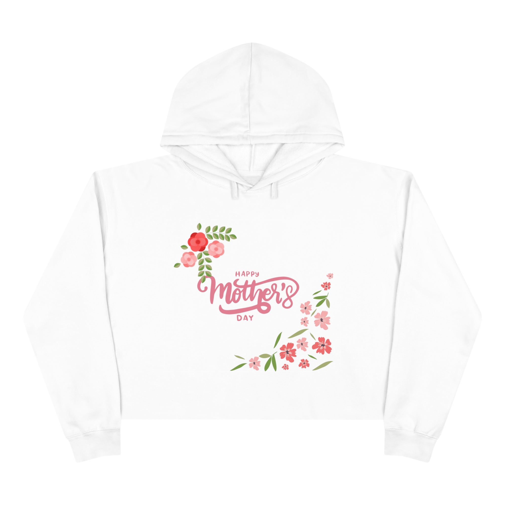 Mom's Day Crop Hoodie