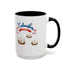 Happy Columbus Day Accent Coffee Mug (11, 15oz)