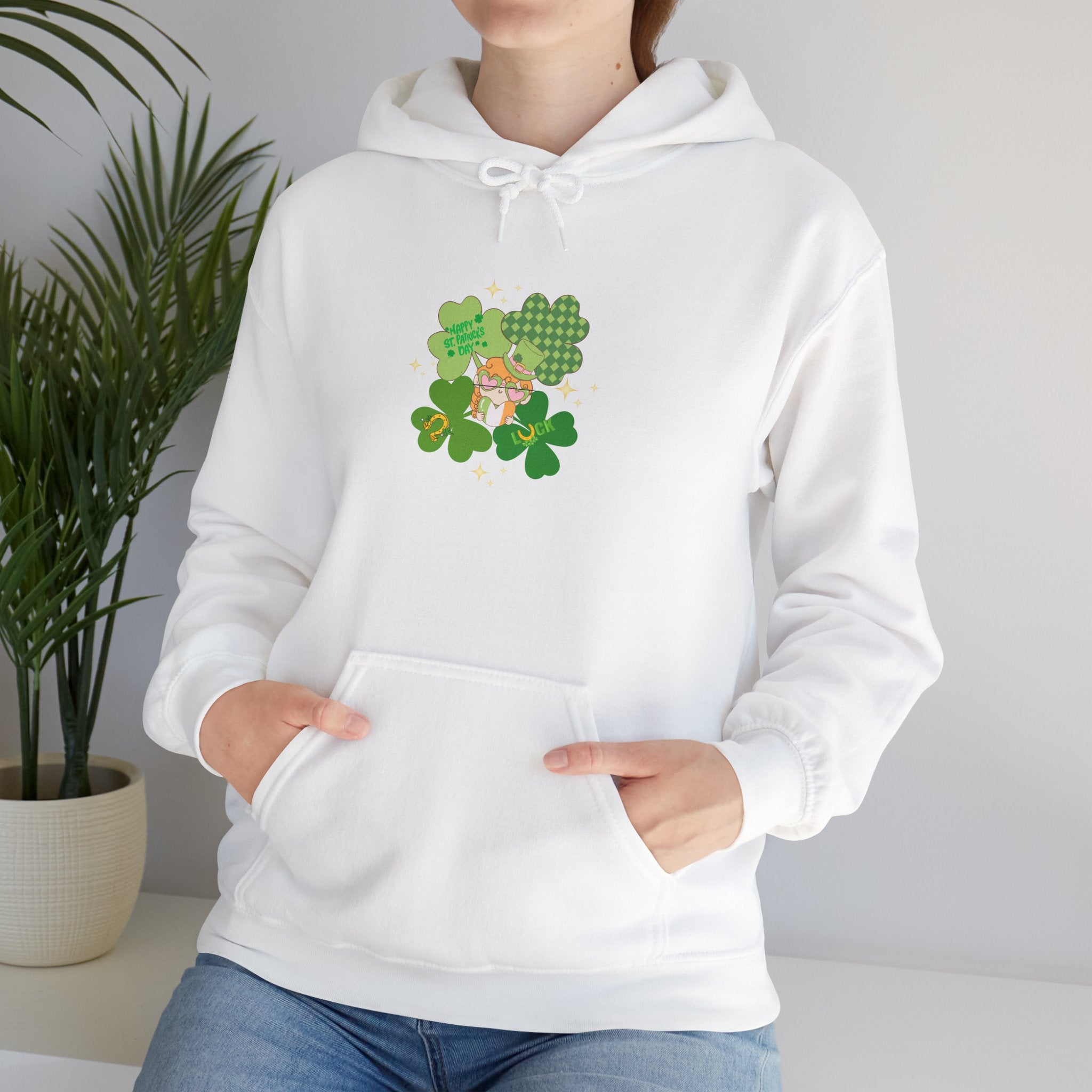 Retro St. Patty's Day Unisex Hooded Sweatshirt