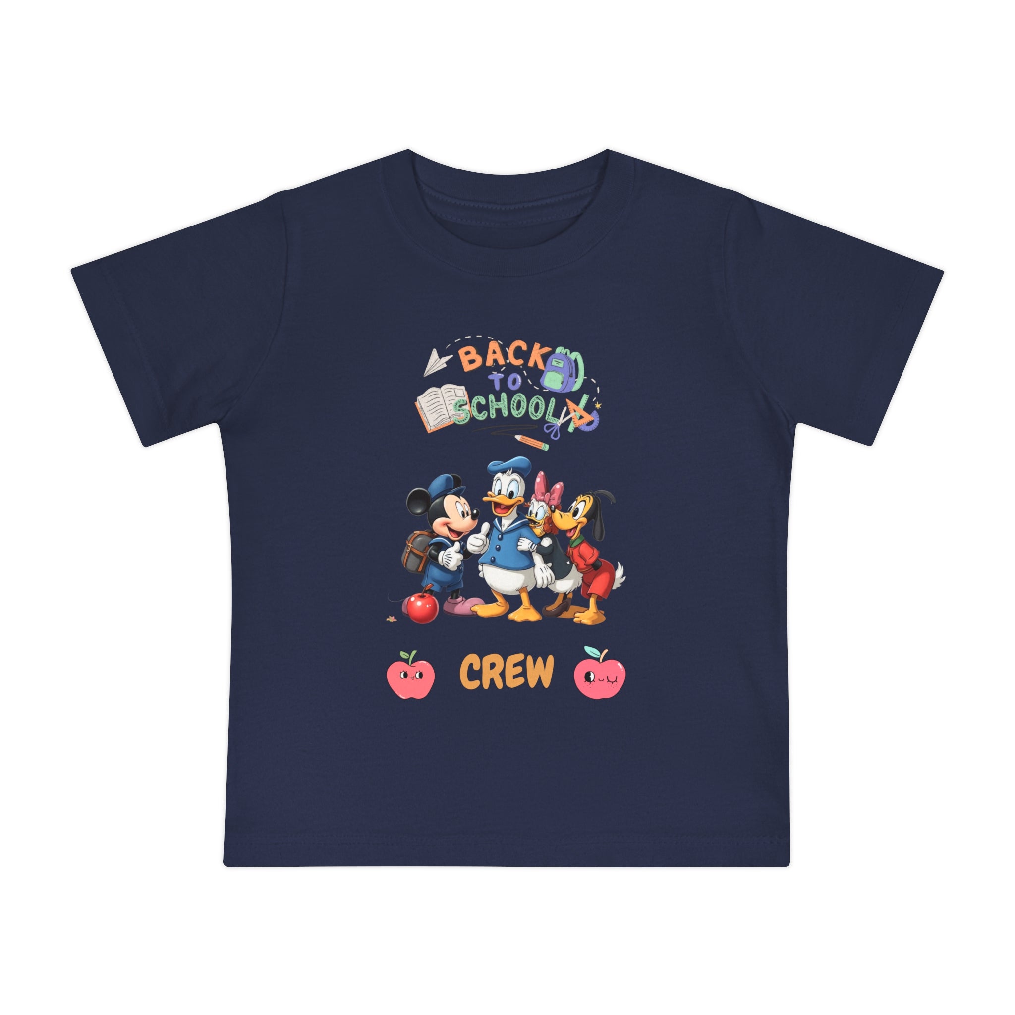 Back to School Crew Baby Short Sleeve T-Shirt