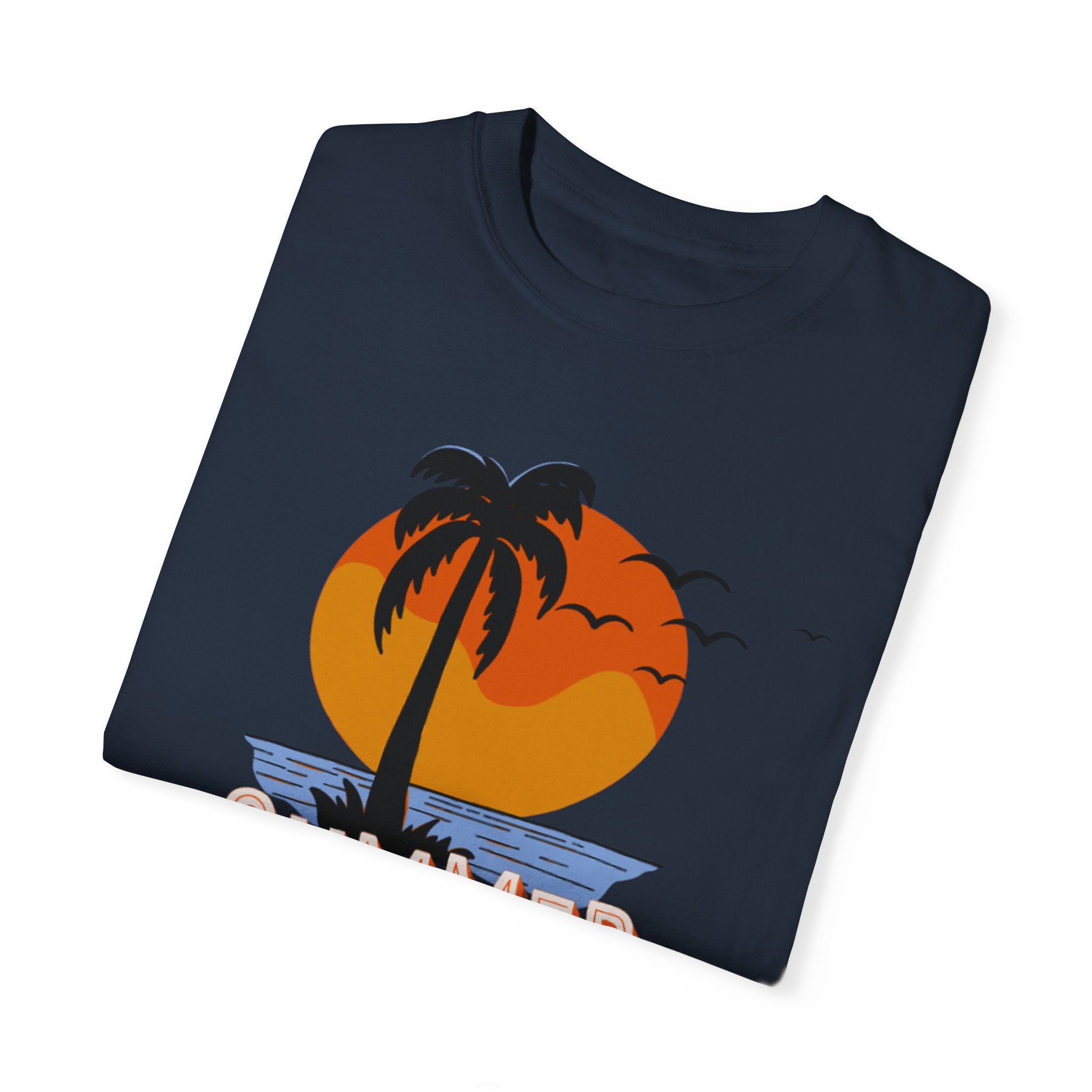 Summer Sunset Unisex Garment-Dyed T-shirt