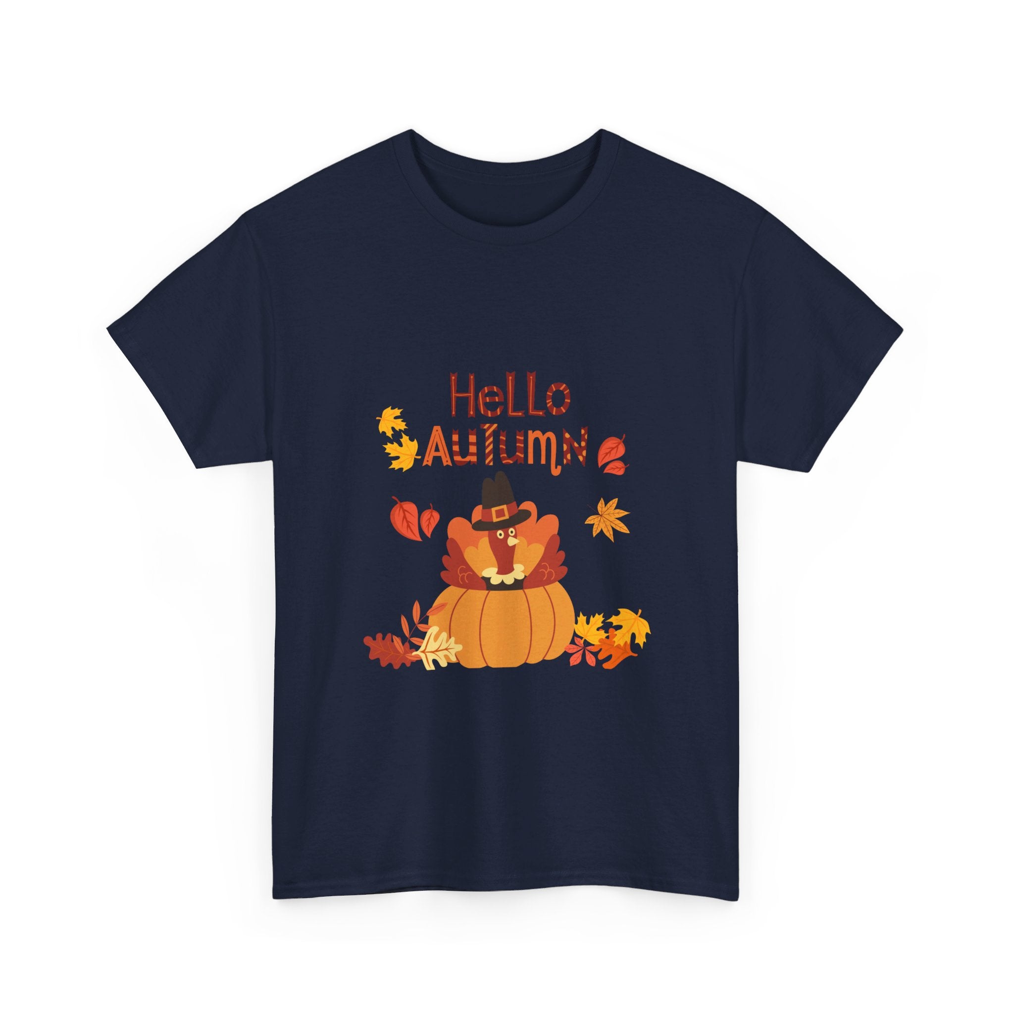 Hello Autumn Unisex Heavy Cotton Tee